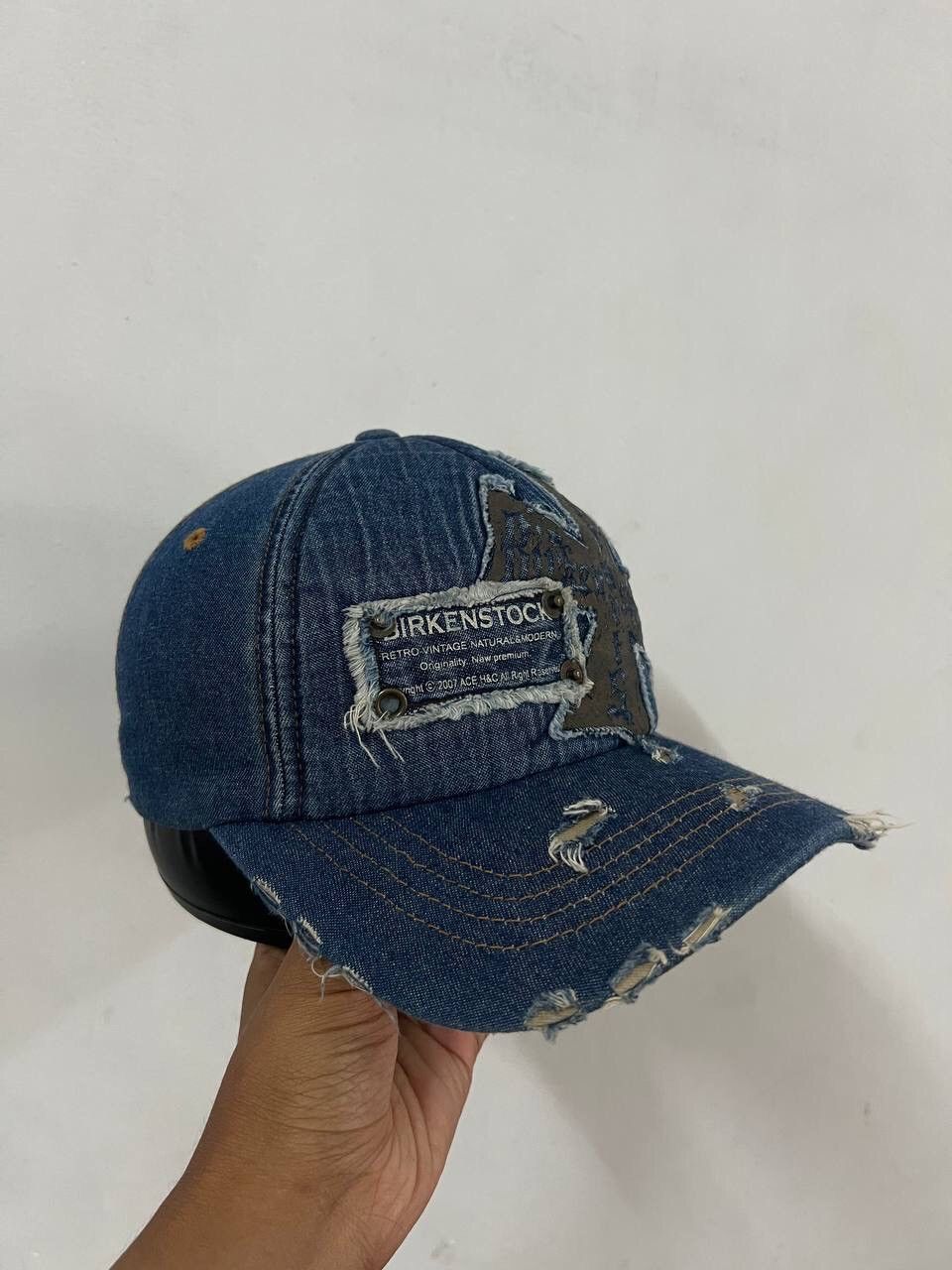 Birkenstock Birkenstock Distressed Denime Hat Size ONE SIZE - 1 Thumbnail
