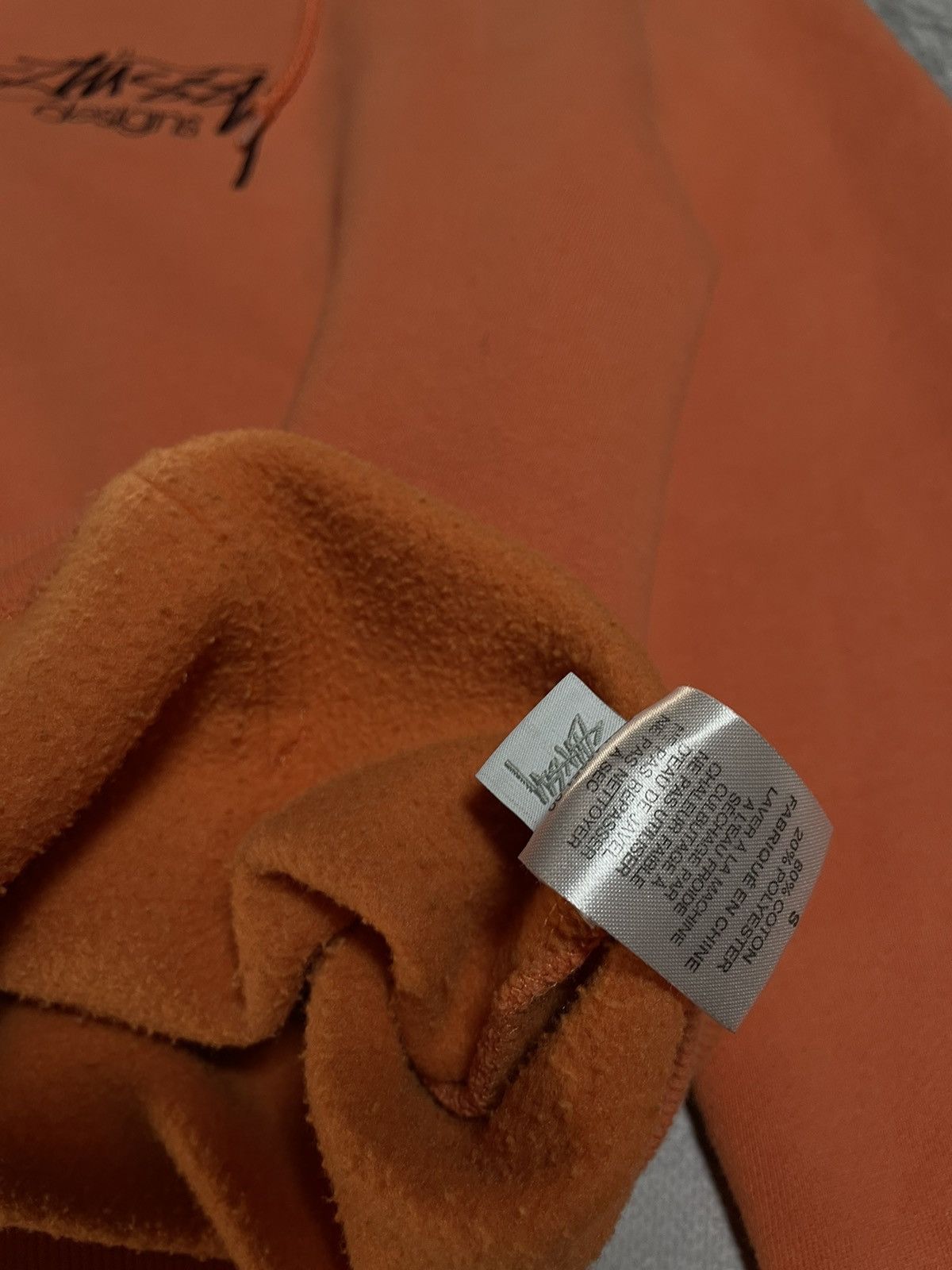 Stussy Vintage Stussy Y2K Archive Big Logo Hoodie Spellout Size US S / EU 44-46 / 1 - 11 Thumbnail