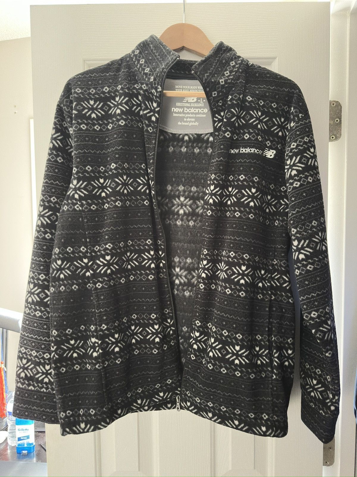 New Balance winter zip jacket