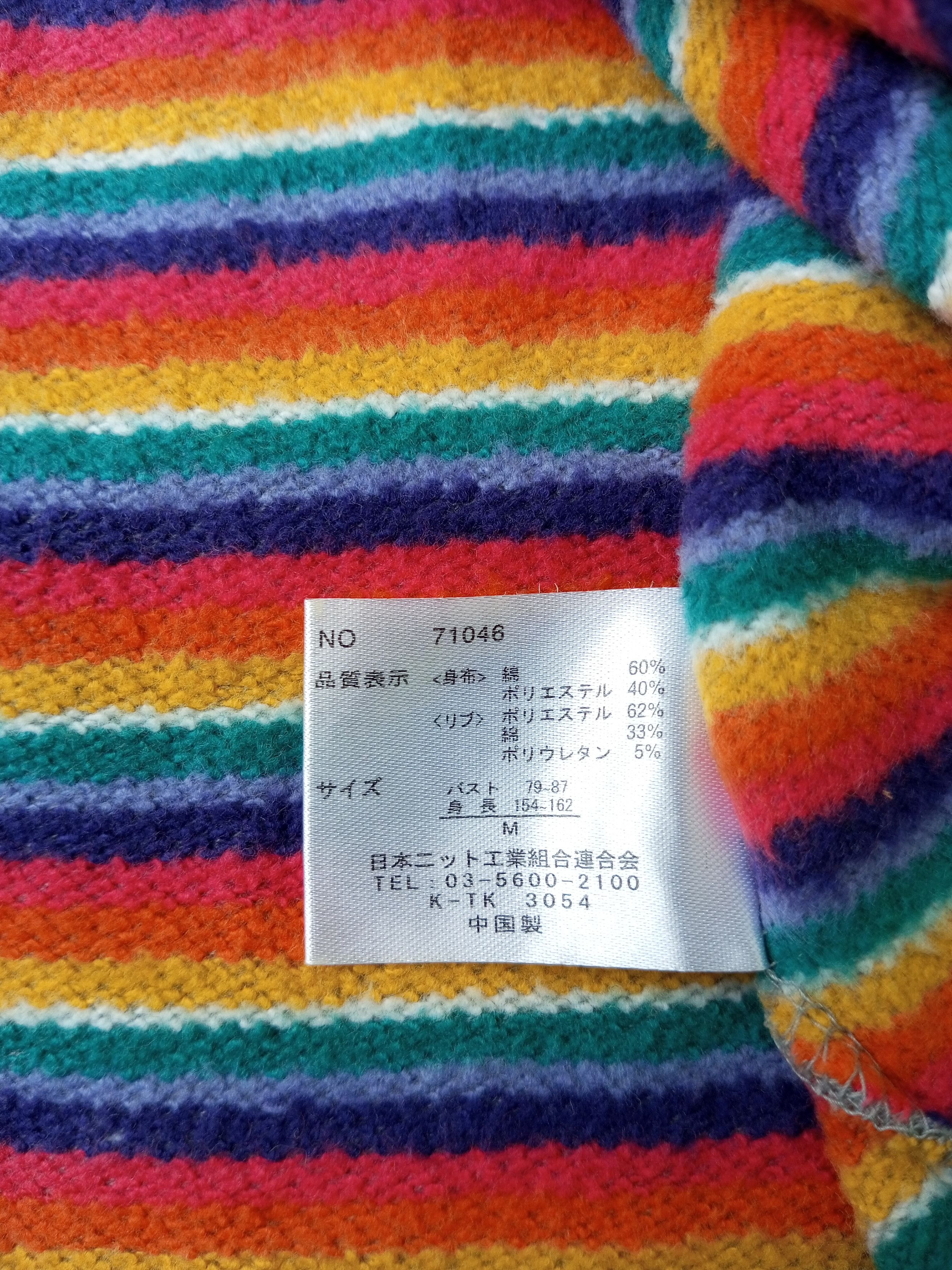 If Six Was Nine UNDER WRAPS Rainbow inside Fur Zip Up Hoodie Size US M / EU 48-50 / 2 - 7 Thumbnail