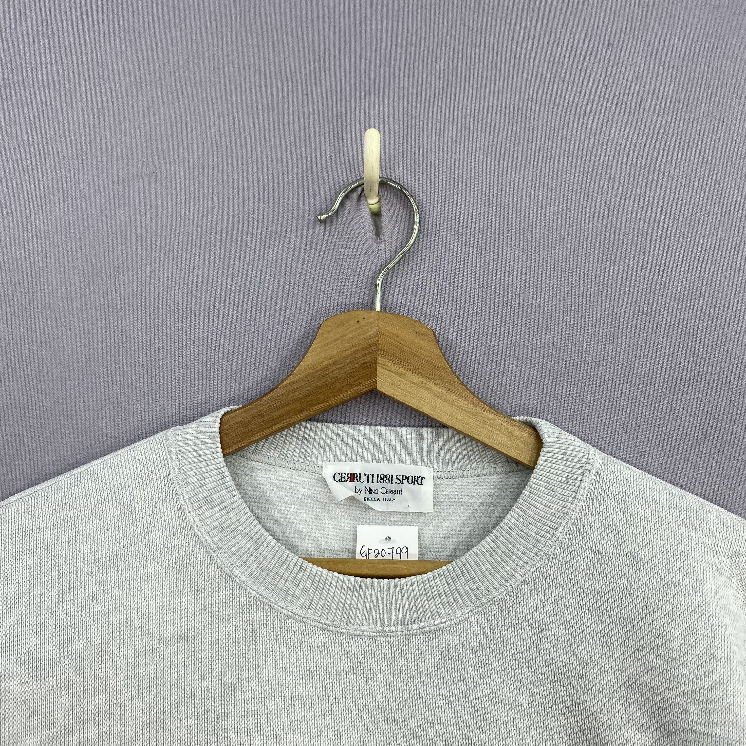 Vintage Vintage 90s Cerruti 1881 Sport Embroidered Sweatshirt Size US M / EU 48-50 / 2 - 7 Thumbnail