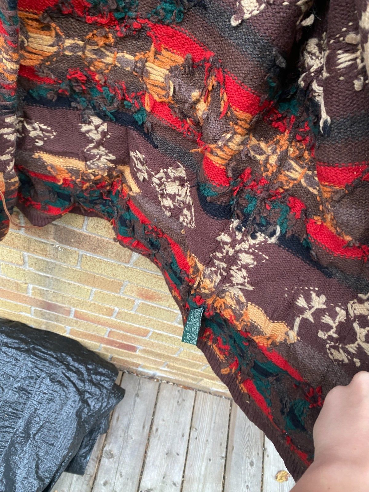 Ralph Lauren Ralph Lauren Brown Southwestern Sweater Cardigan Native Coa Size US M / EU 48-50 / 2 - 5 Thumbnail