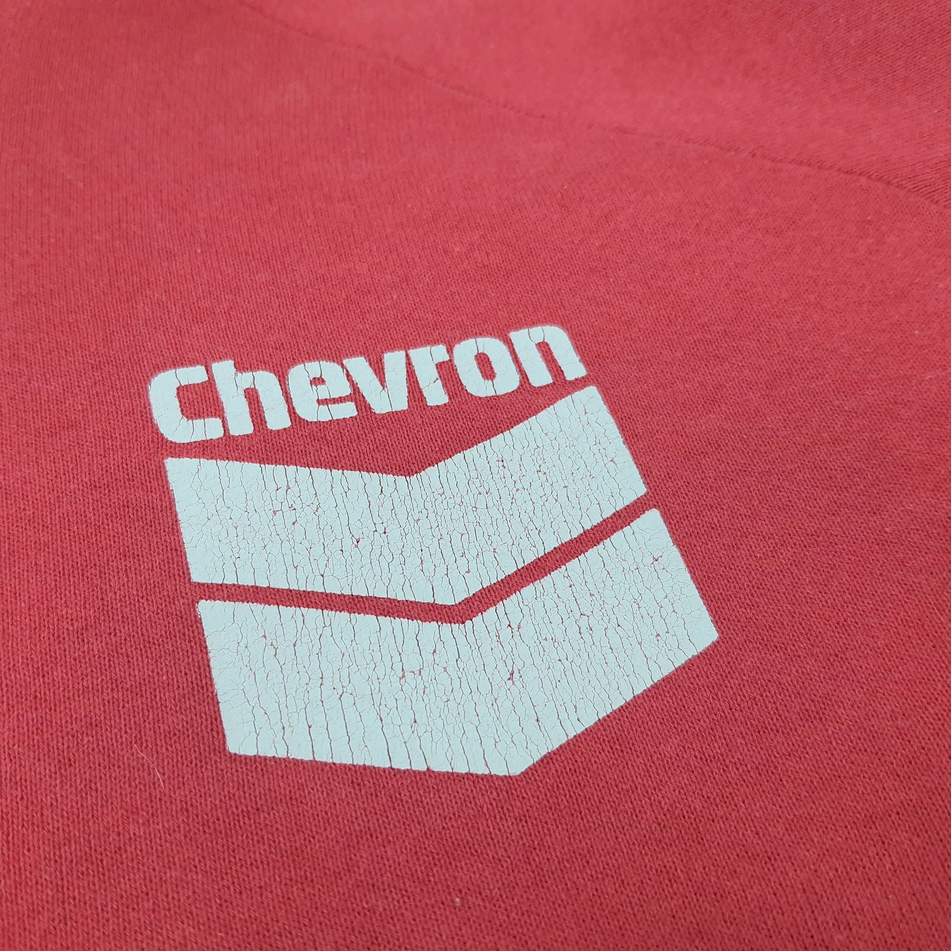 Petrol Industries Vintage CHEVRON American Petrol 90s Sweatshirt C257N6 Size US XL / EU 56 / 4 - 2 Thumbnail