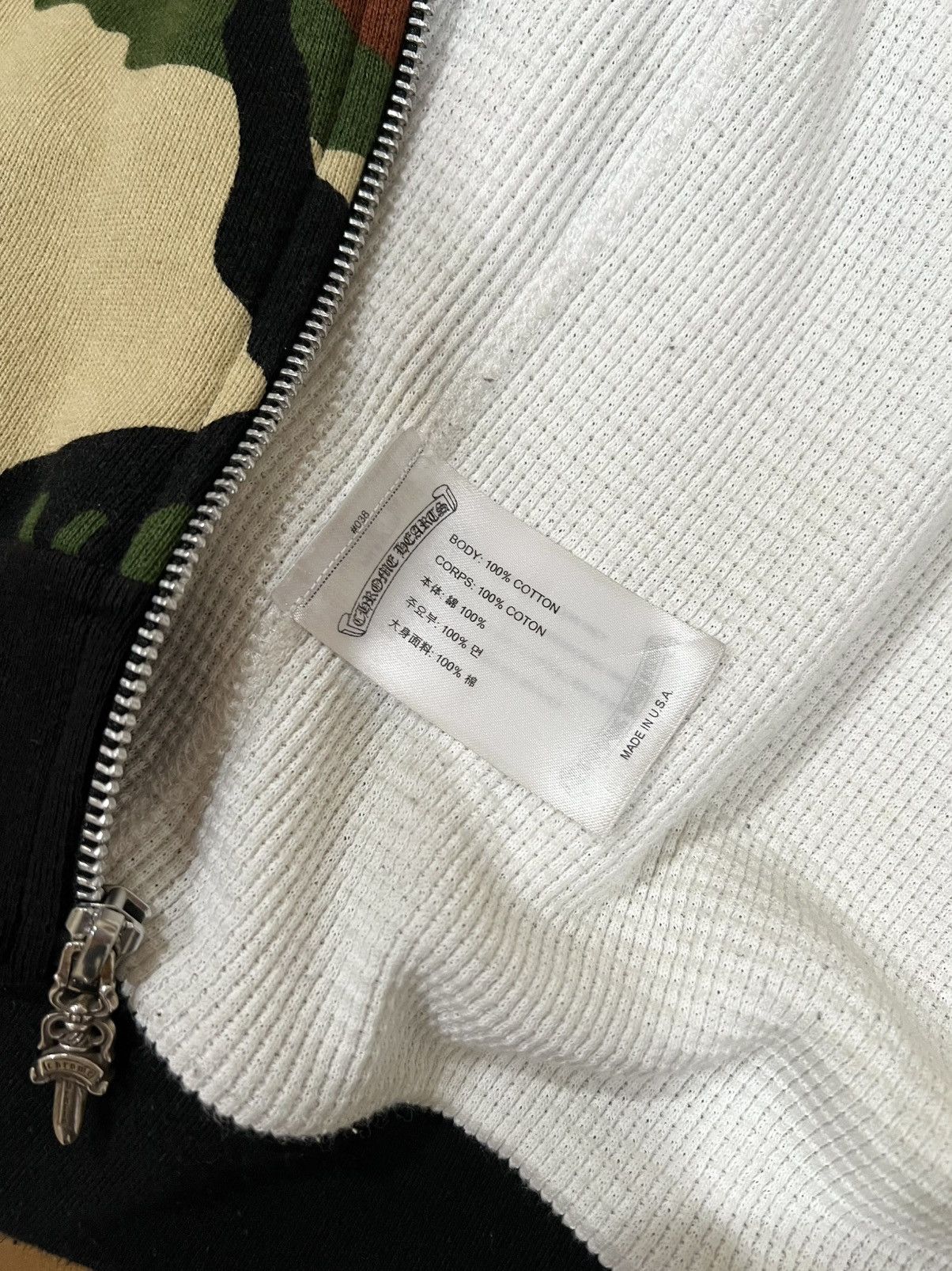 Chrome Hearts chrome hearts matty boy caution camo thermal zip up hoodie Size US S / EU 44-46 / 1 - 14 Thumbnail