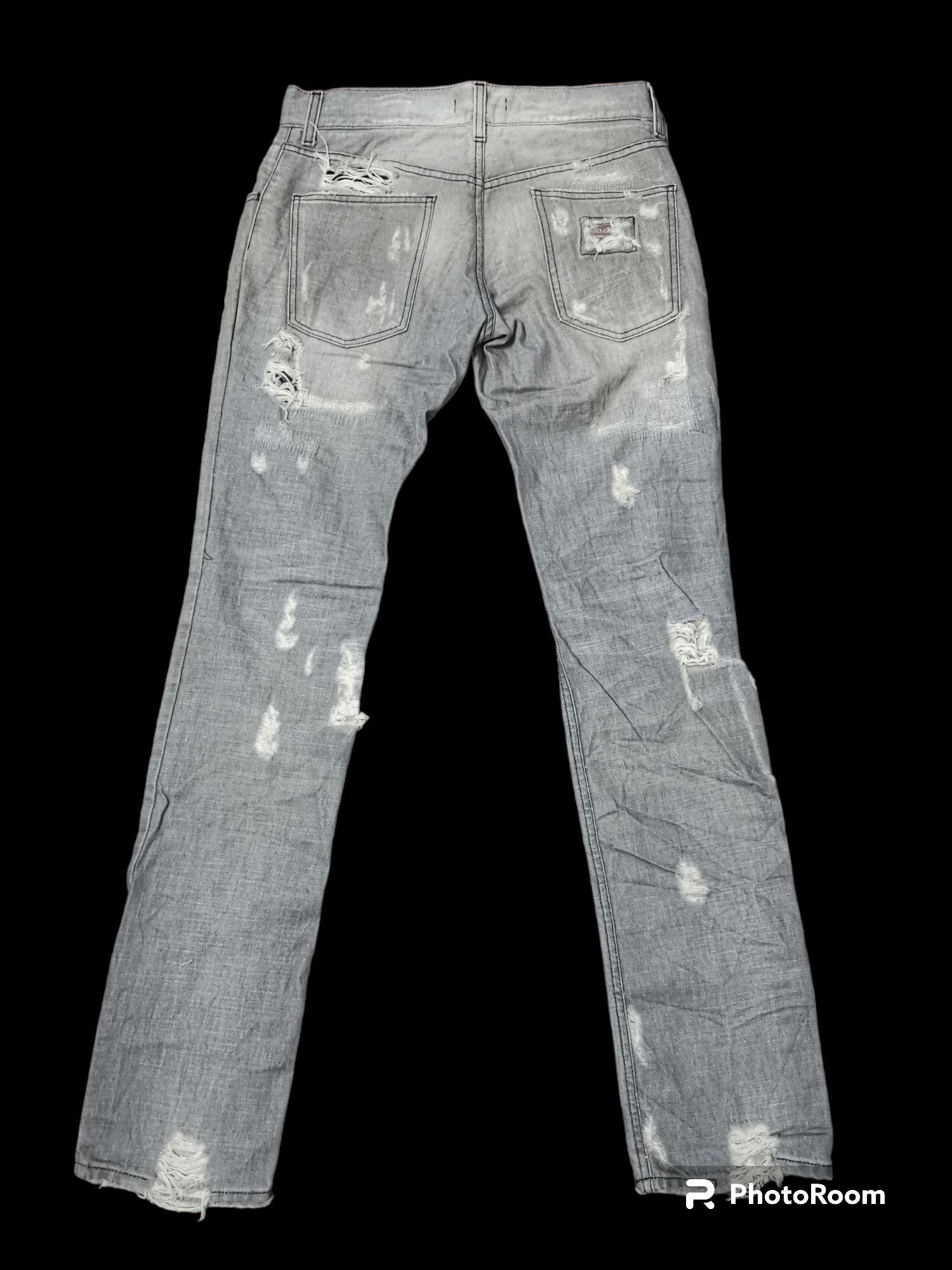 Dolce & Gabbana 💥Rare💥 Dolce & Gabbana Distressed Denim Size US 31 - 2 Thumbnail