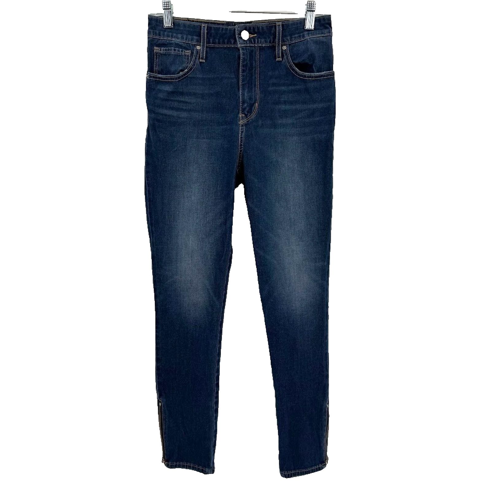 Levi's Levi’s 721 HI rise skinny jeans 29 stretch ankle zipper. Size 29" - 1 Thumbnail