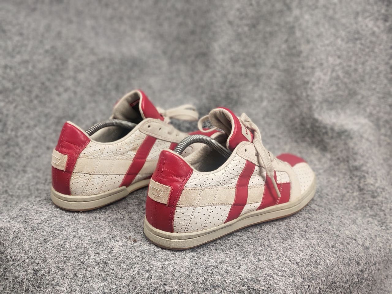 Diesel Vintage Diesel Clarita Y2K Leather square toe Sneakers Size US 9 / IT 39 - 13 Thumbnail