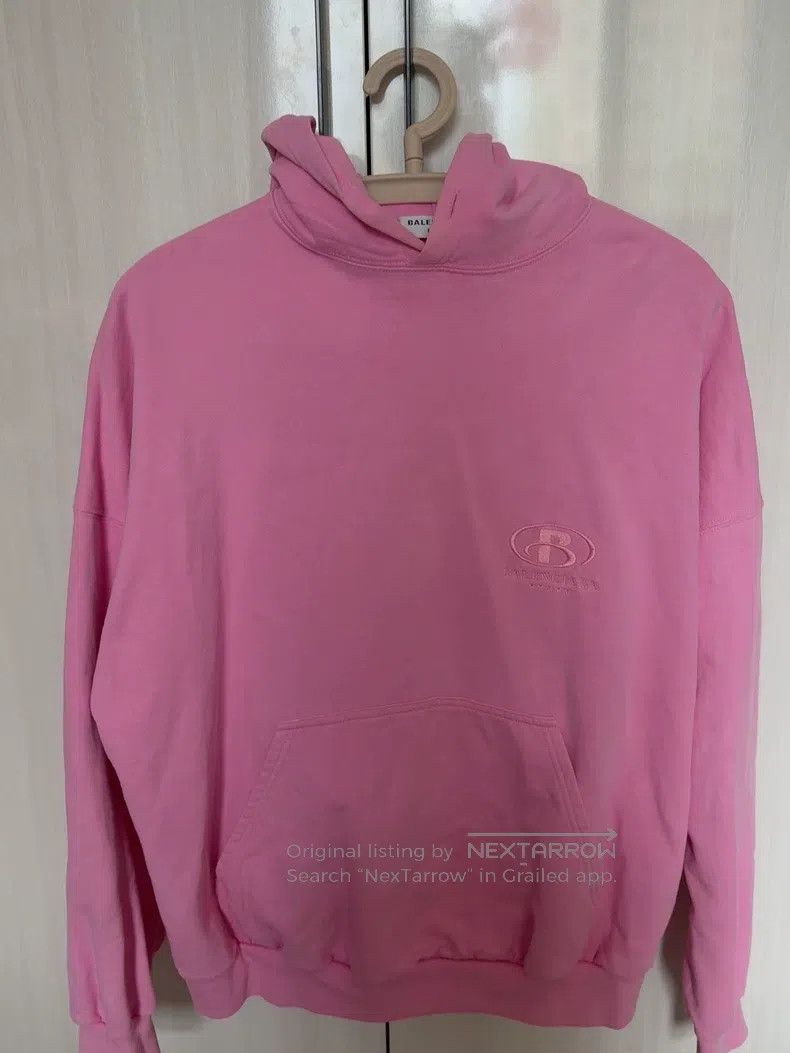 Balenciaga Balenciaga Pink Sweatshirt Size US S / EU 44-46 / 1 - 1 Thumbnail