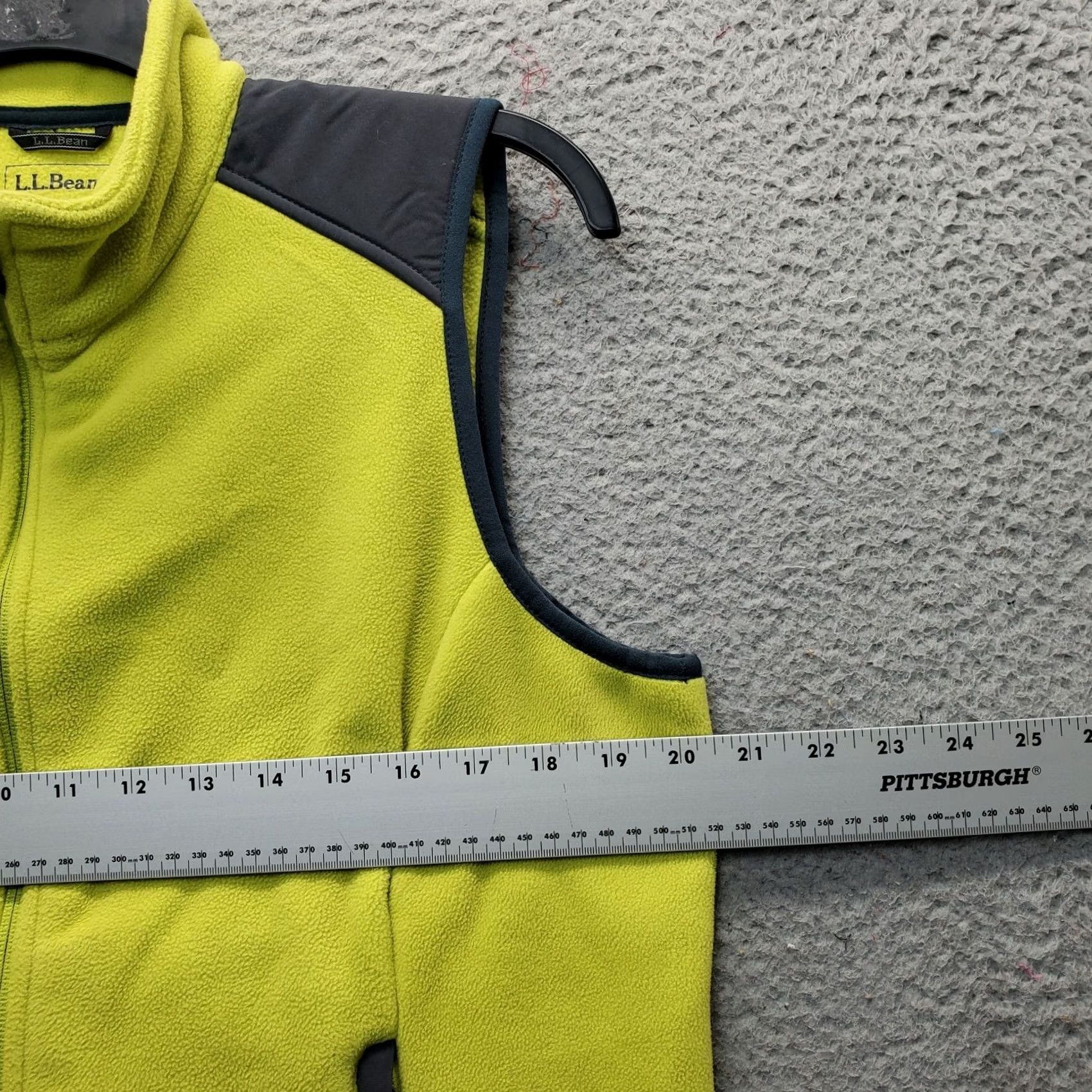 Vintage L.L. Bean Fleece Vest Womens L Yellow Polartec Sleeveless Full Zip Vest Size L / US 10 / IT 46 - 4 Thumbnail