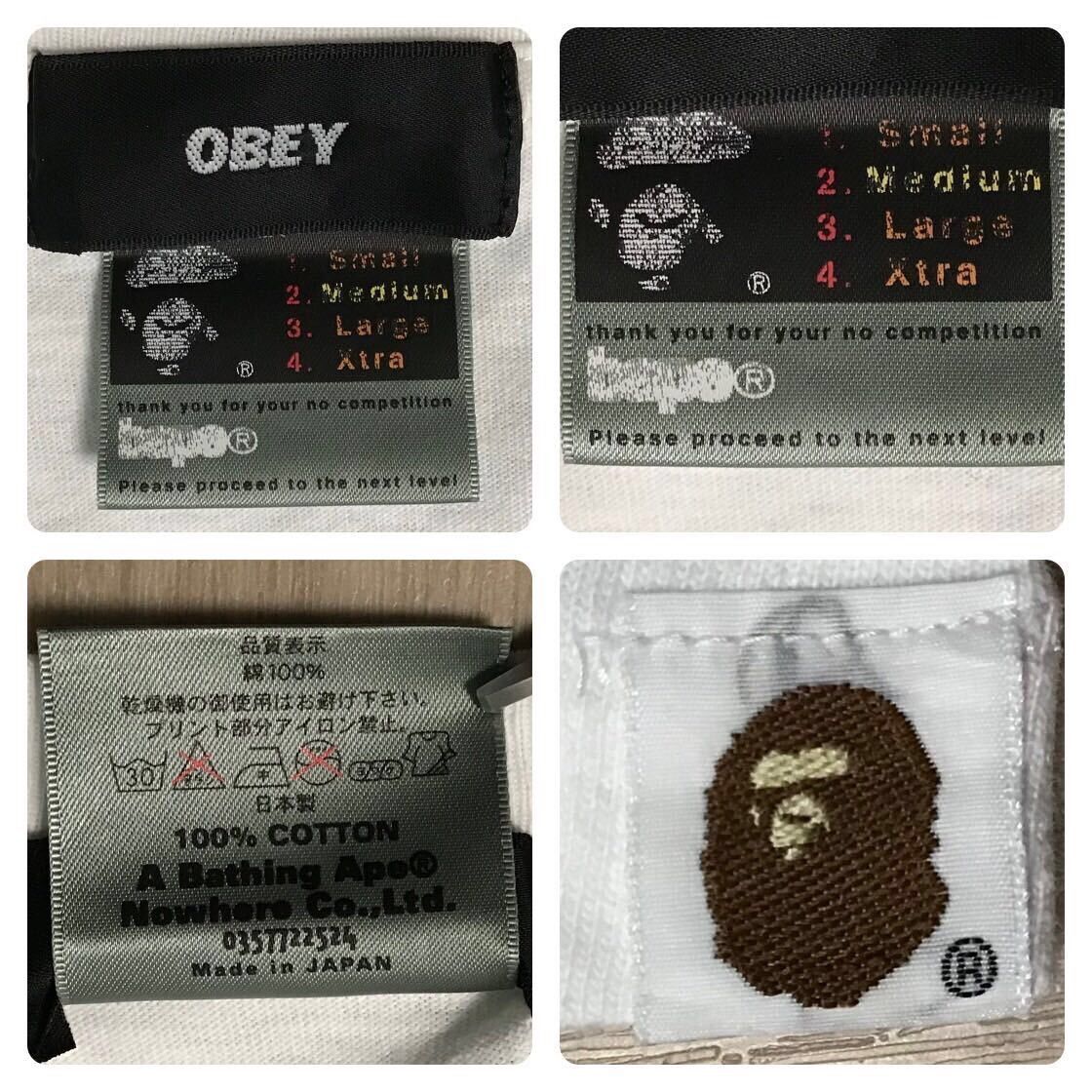 Bape × Nigo × Obey BAPE × OBEY ABC camo logo T-shirt a bathing ape NIGO Size US M / EU 48-50 / 2 - 5 Thumbnail