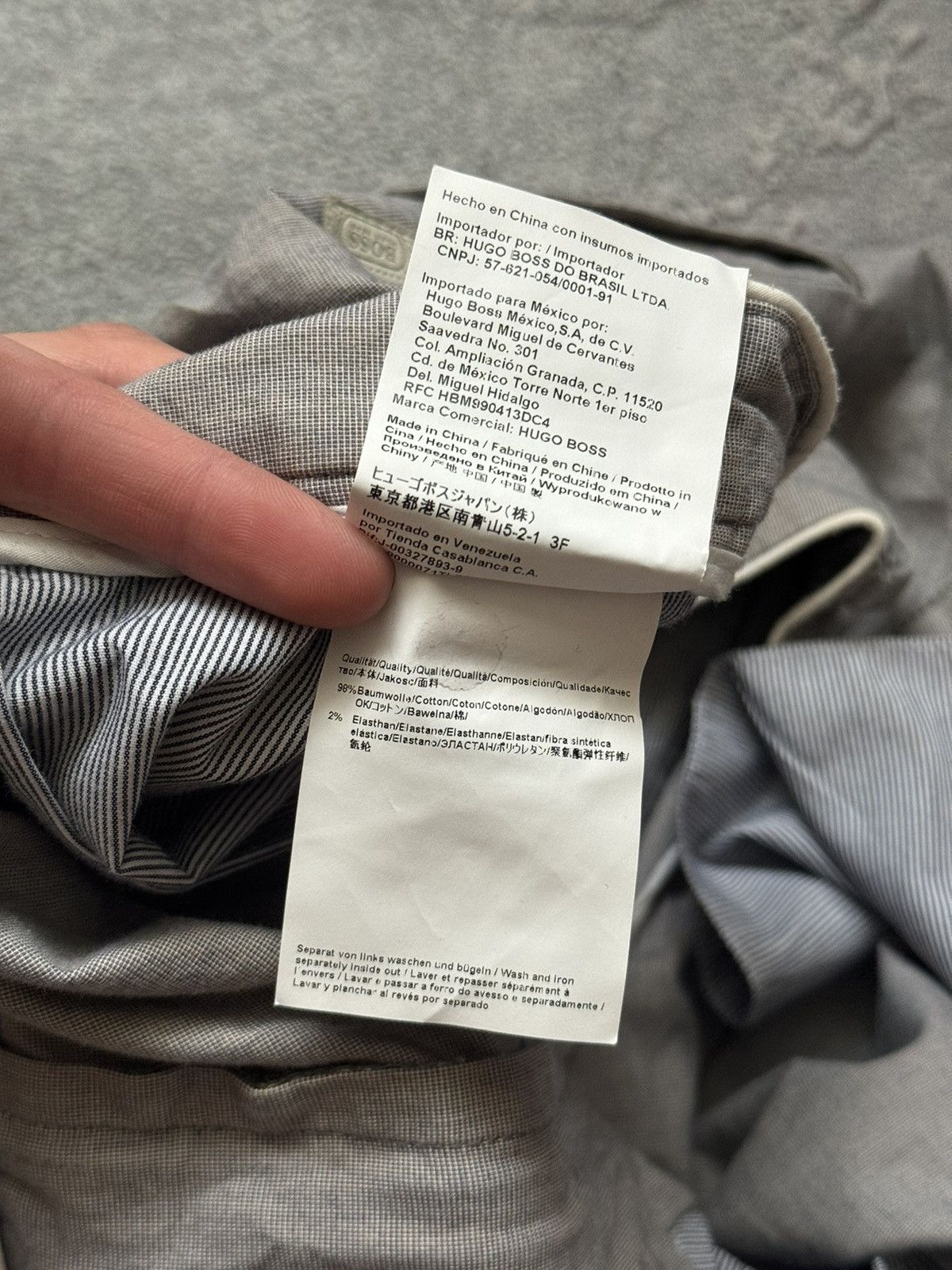 Hugo Boss Hugo boss 40/32 chino pant trouser white salvage Size US 40 / EU 56 - 15 Thumbnail
