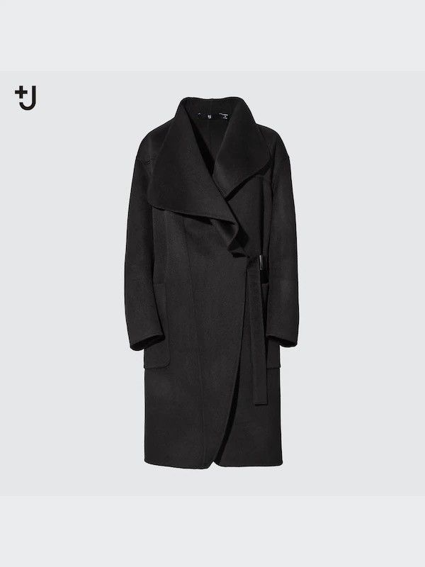 Jil Sander × Uniqlo UNIQLO +J Cashmere Blend Collarless Coat (159) Size US M / EU 48-50 / 2 - 2 Thumbnail