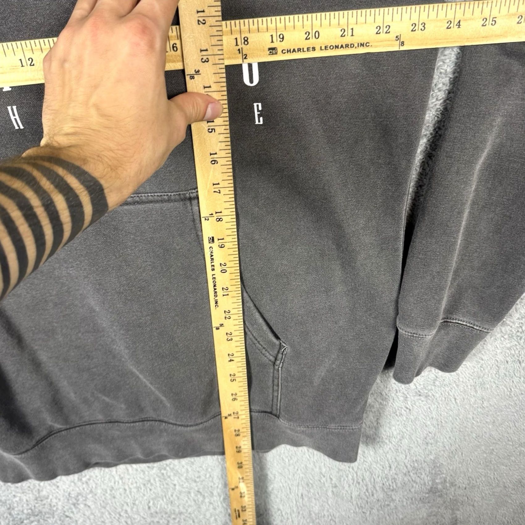 Vintage Bauer Hoodie Mens L Team Fleece Sweatshirt Knit Spell Out Ice Y2K Yeezy Size US L / EU 52-54 / 3 - 7 Thumbnail