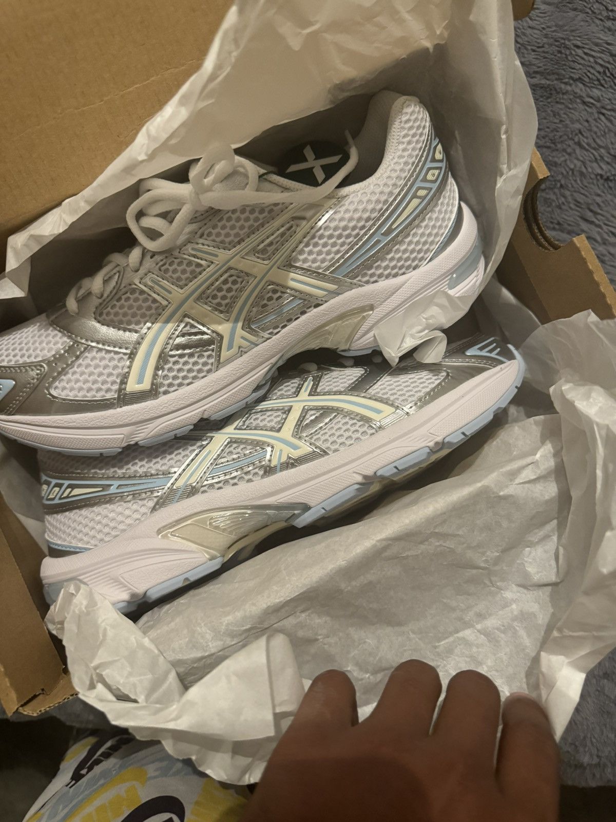Asics ASICS GEL-1130 WHITE/IVORY Size US 7.5 / EU 40-41 - 5 Thumbnail