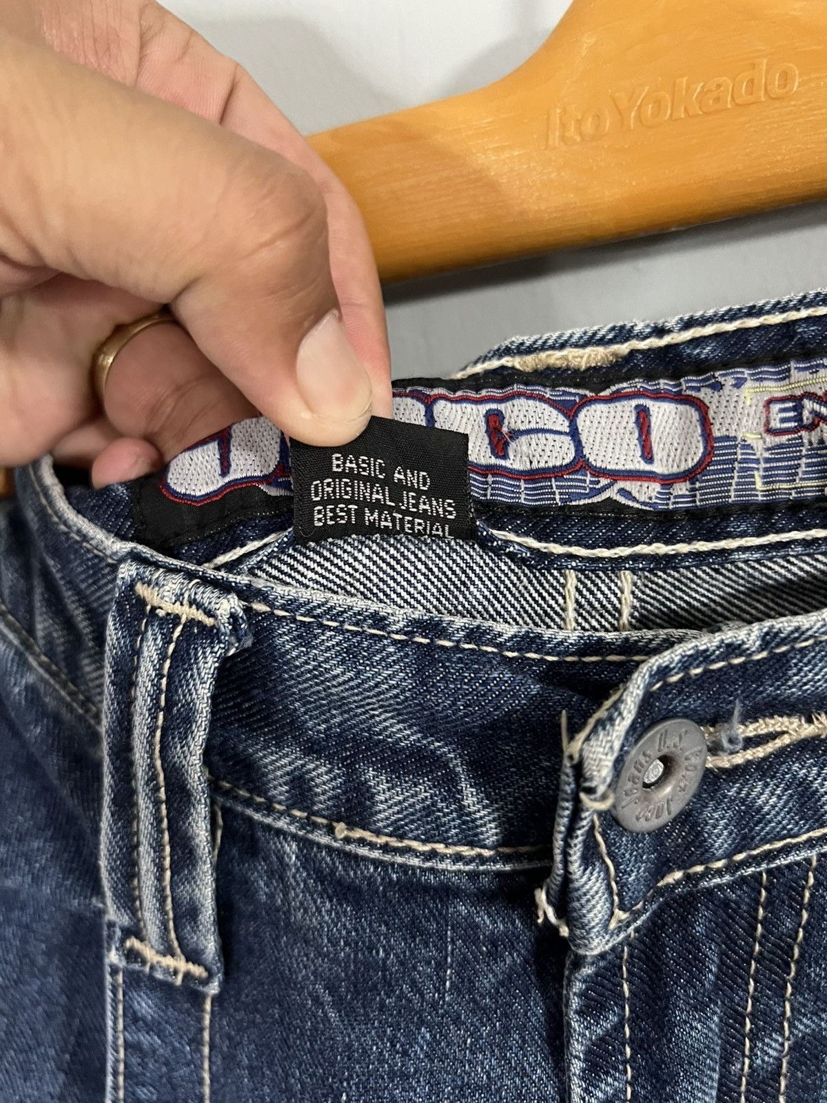 JNCO Vintage jnco jeans endangered species rhino Size US 28 / EU 44 - 8 Thumbnail