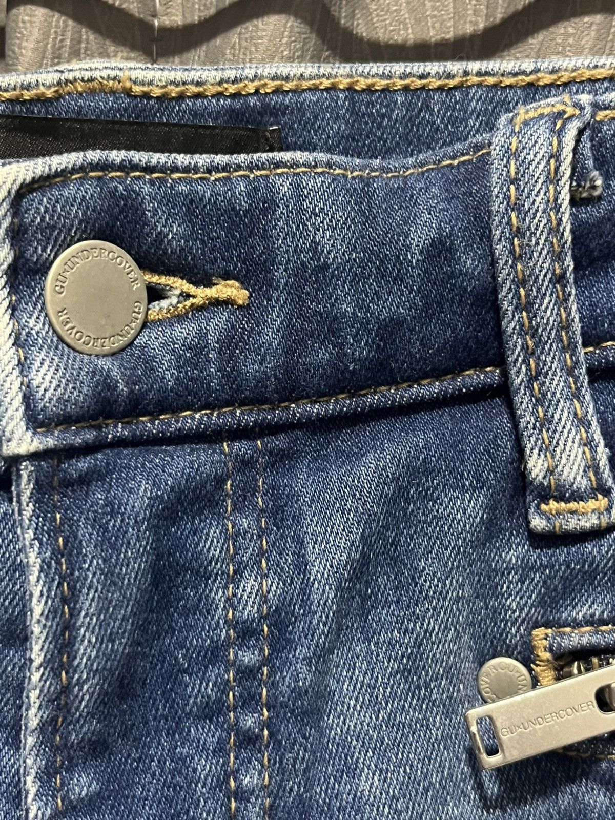 GU × Undercover GU X Undercover Slim Stretch Denim Size US 30 / EU 46 - 6 Thumbnail