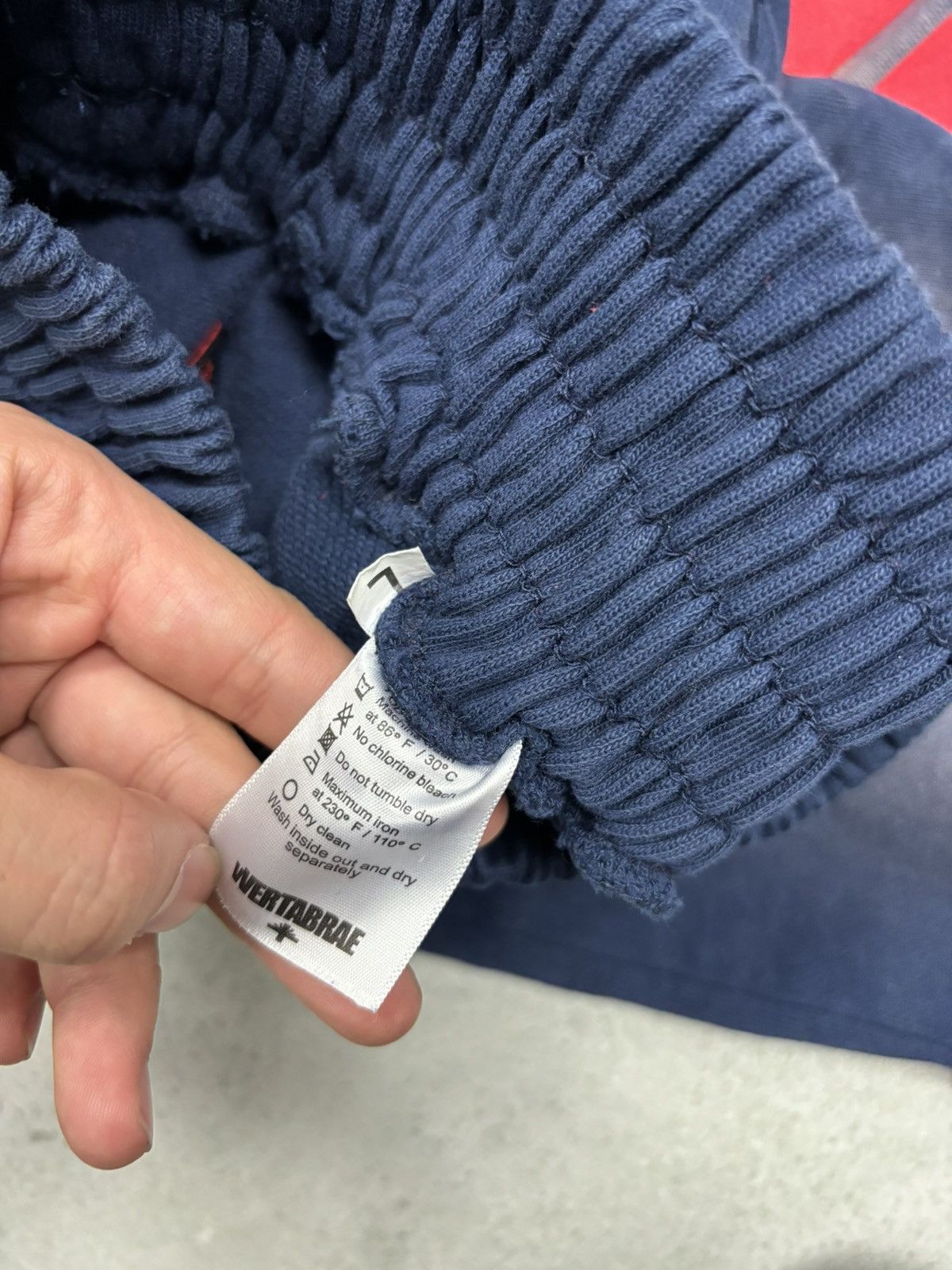 Vertabrae Vertabrae sweatpants navy red large Size US 34 / EU 50 - 3 Thumbnail