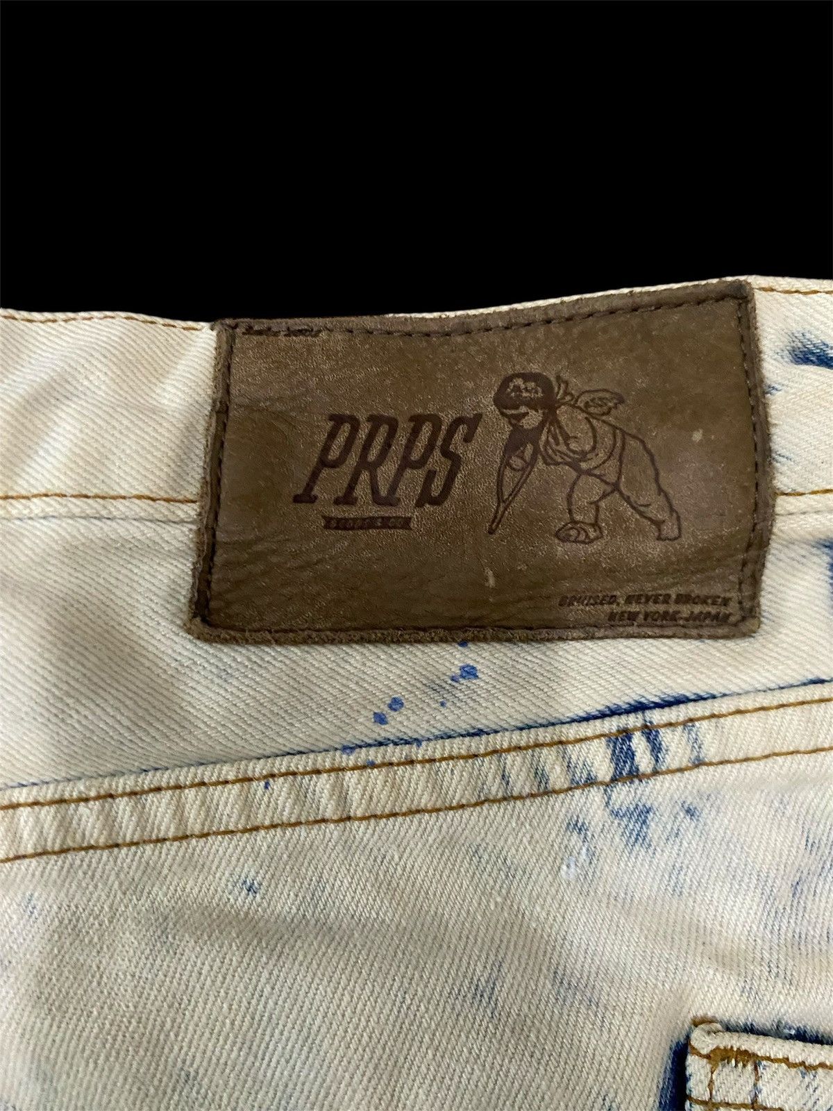 Japanese Brand × Prps PRPS ACID WASH DONWAN HARREL DESIGN Size US 33 - 8 Thumbnail