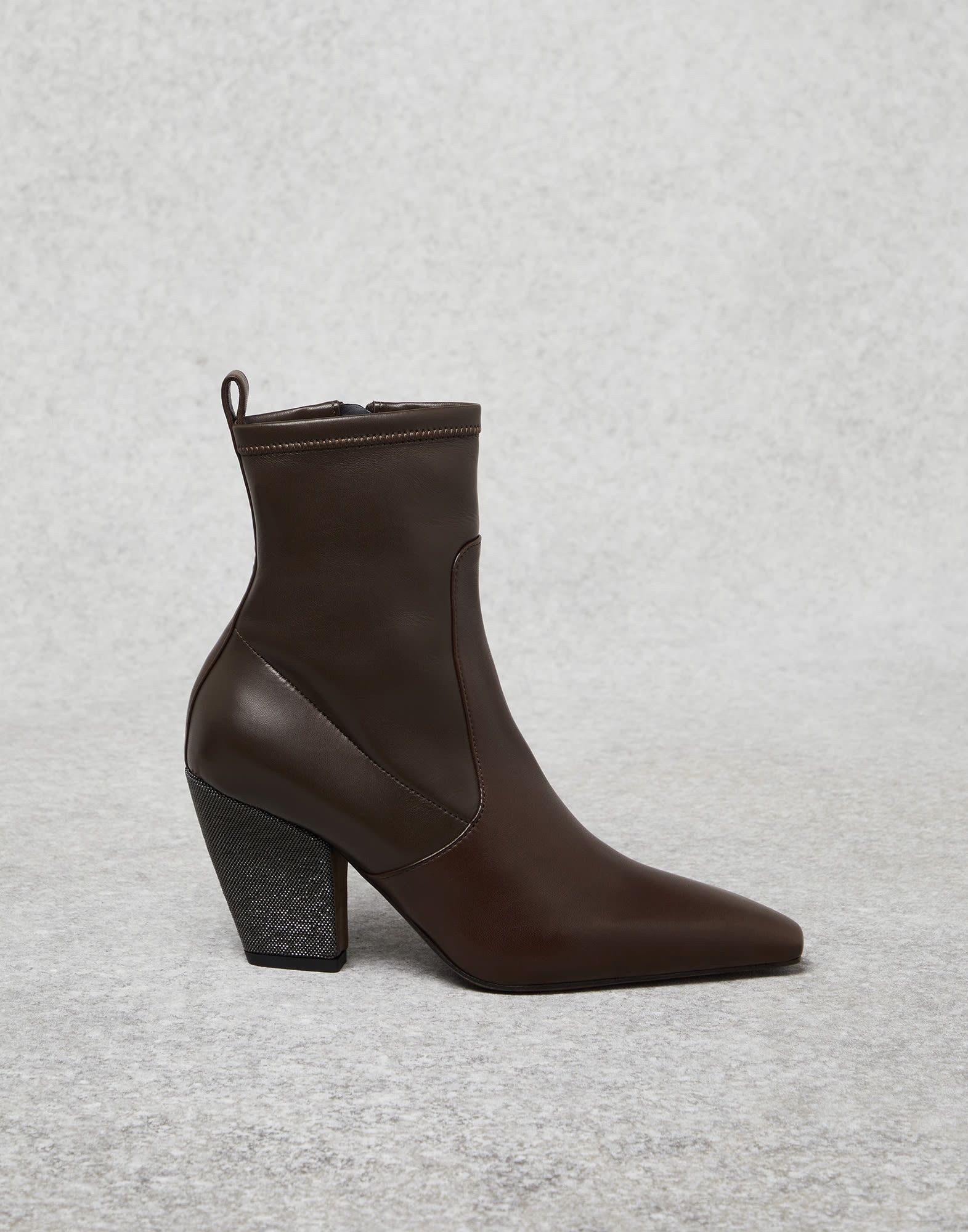 Brunello Cucinelli o1la1rc1a1025 Ankle Boots in Brown Size US 7 / IT 37 - 6 Thumbnail