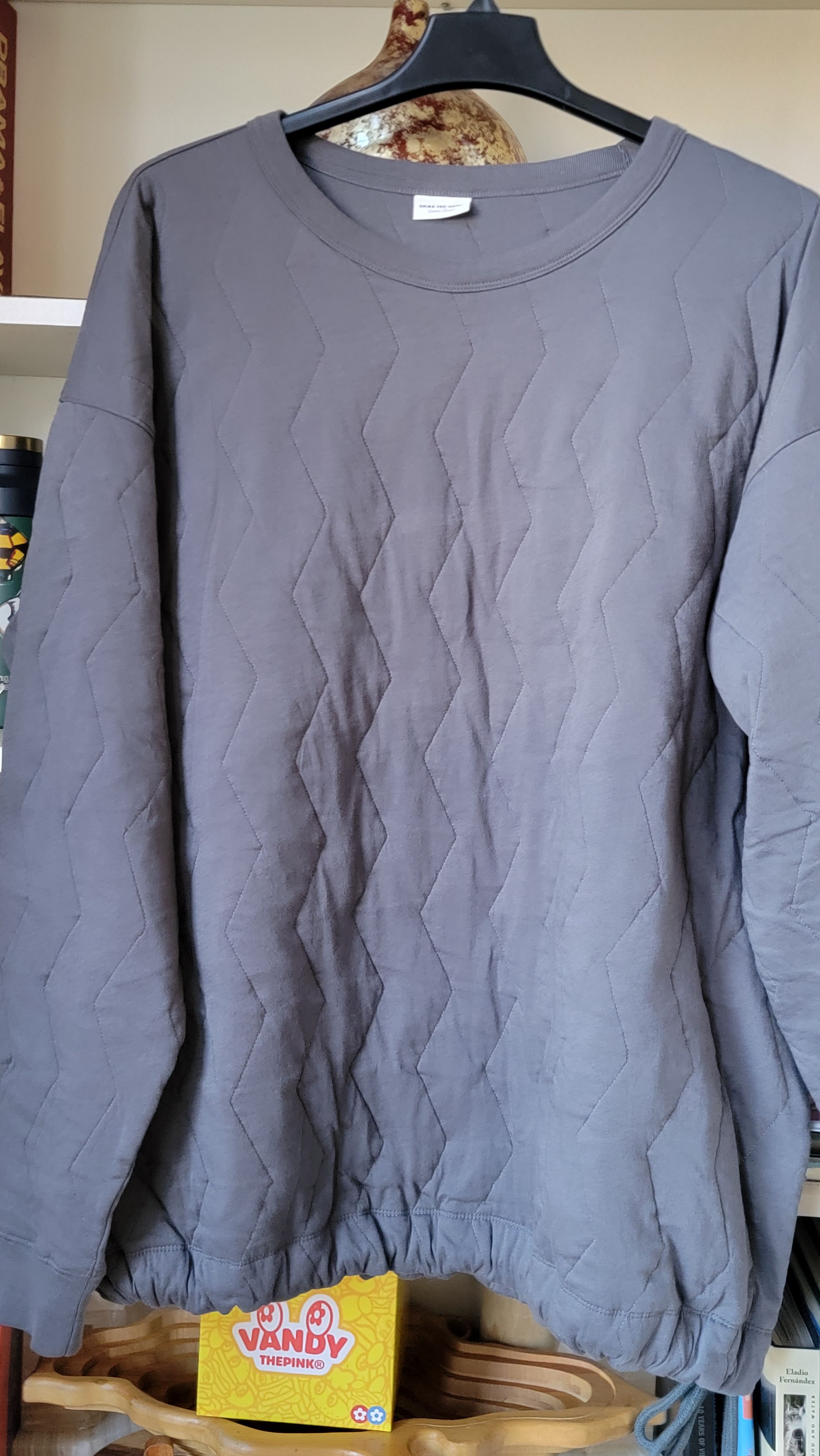 Dries Van Noten Dries van Noten Grey Pattern Sweatshirt Xl Size US XL / EU 56 / 4 - 7 Thumbnail
