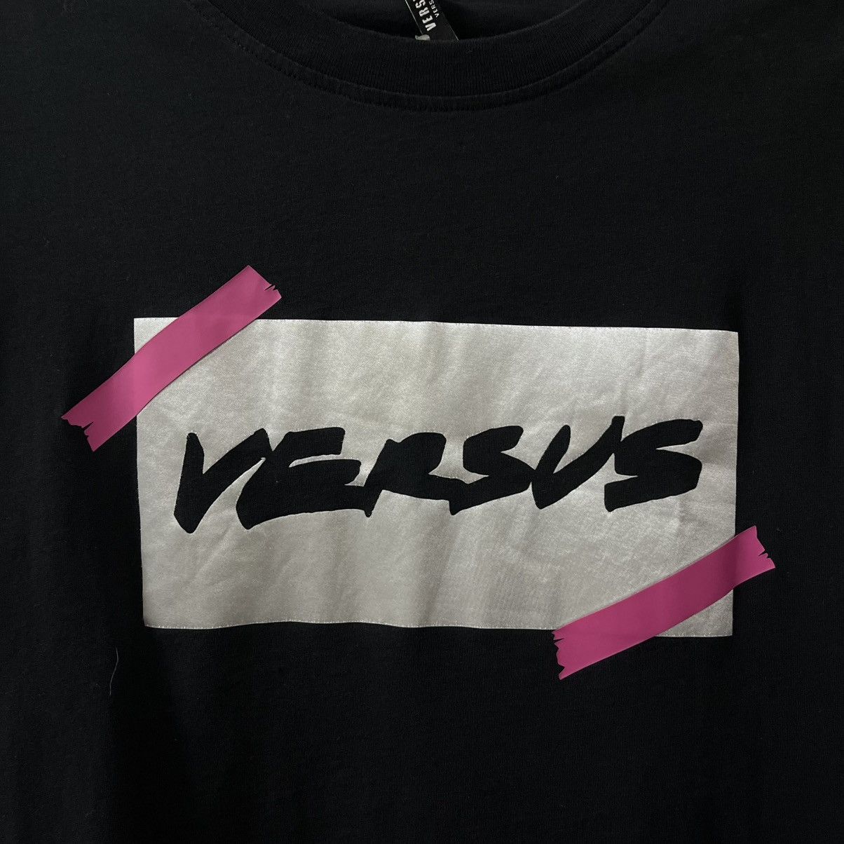 Versace Versace Versus big logo t shirt Size US L / EU 52-54 / 3 - 5 Thumbnail