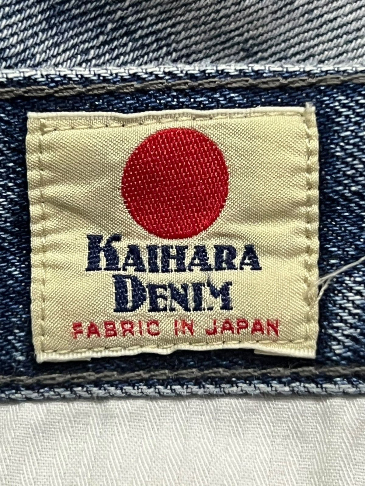Numbers Vintage Back Number Kaihara Denim Japan - Faded Wash Jeans Size US 33 - 15 Thumbnail