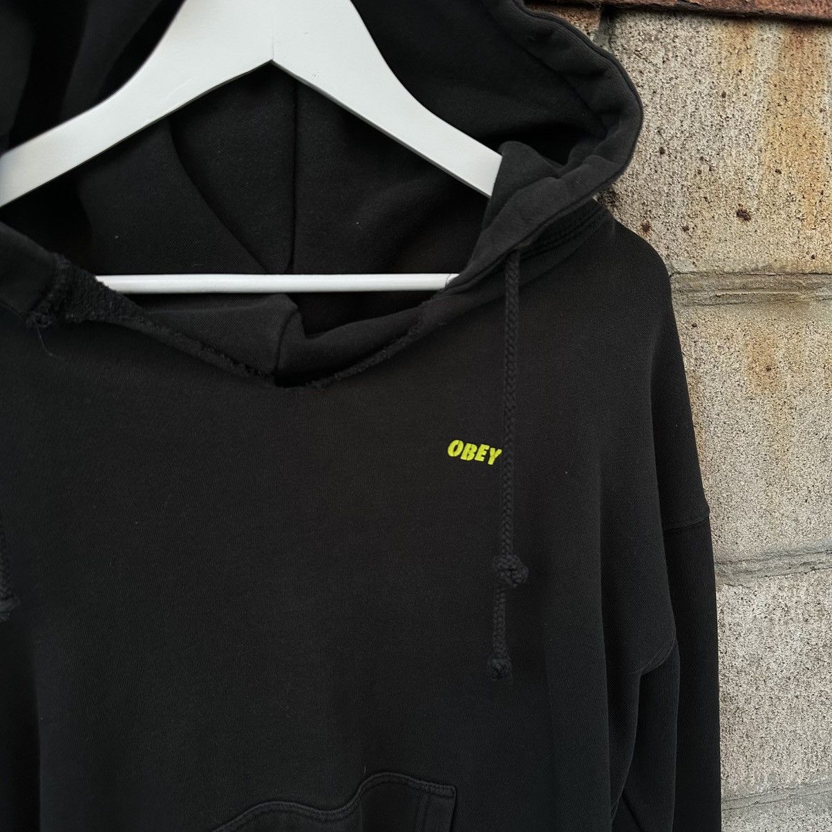 Obey Vintage Obey Hoodie Big Logo Band SK8 00s USA Hype Trend Size US M / EU 48-50 / 2 - 8 Thumbnail
