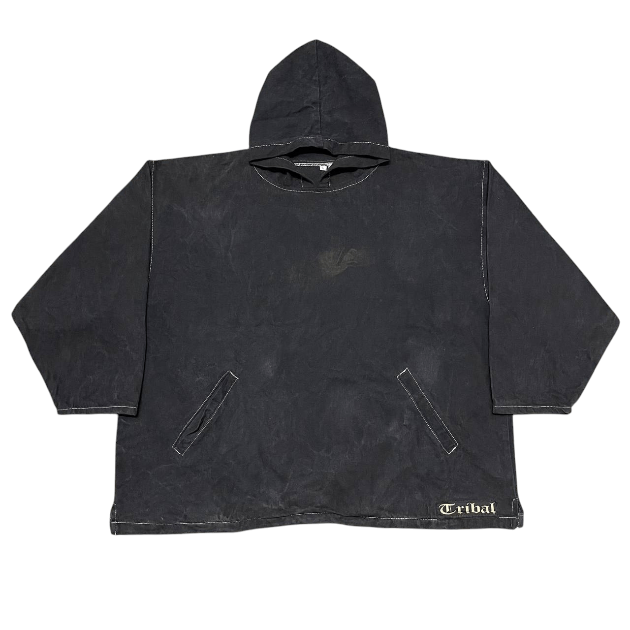 Tribal Streetwear Vintage Tribal Streetwear Hooded Jumper Jacket Size US L / EU 52-54 / 3 - 3 Thumbnail