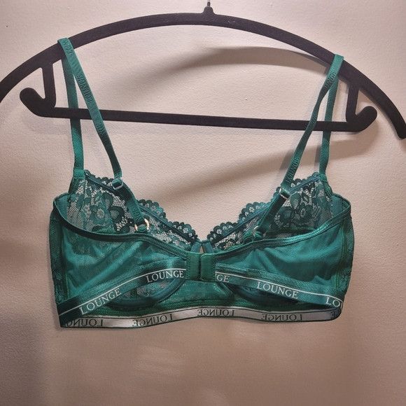 Other Lounge Blossom Balcony Bra In Emerald Green - 34E Size ONE SIZE - 2 Thumbnail