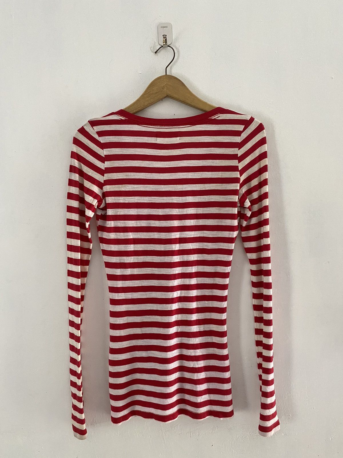 Hysteric Glamour Japanese hollister striped longsleeve tshirt Size US S / EU 44-46 / 1 - 2 Thumbnail