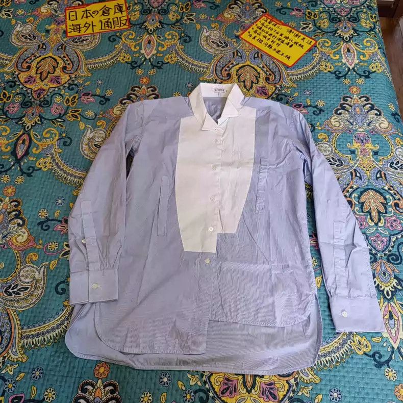 Loewe LOEWE Irregular long-sleeved shirt Size XS / US 0-2 / IT 36-38 - 1 Thumbnail