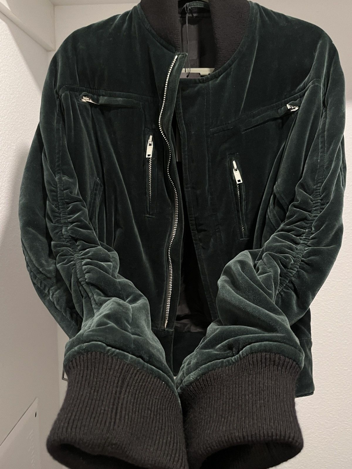 Haider Ackermann Haider ackermann Velvet Bomber Size US S / EU 44-46 / 1 - 7 Thumbnail