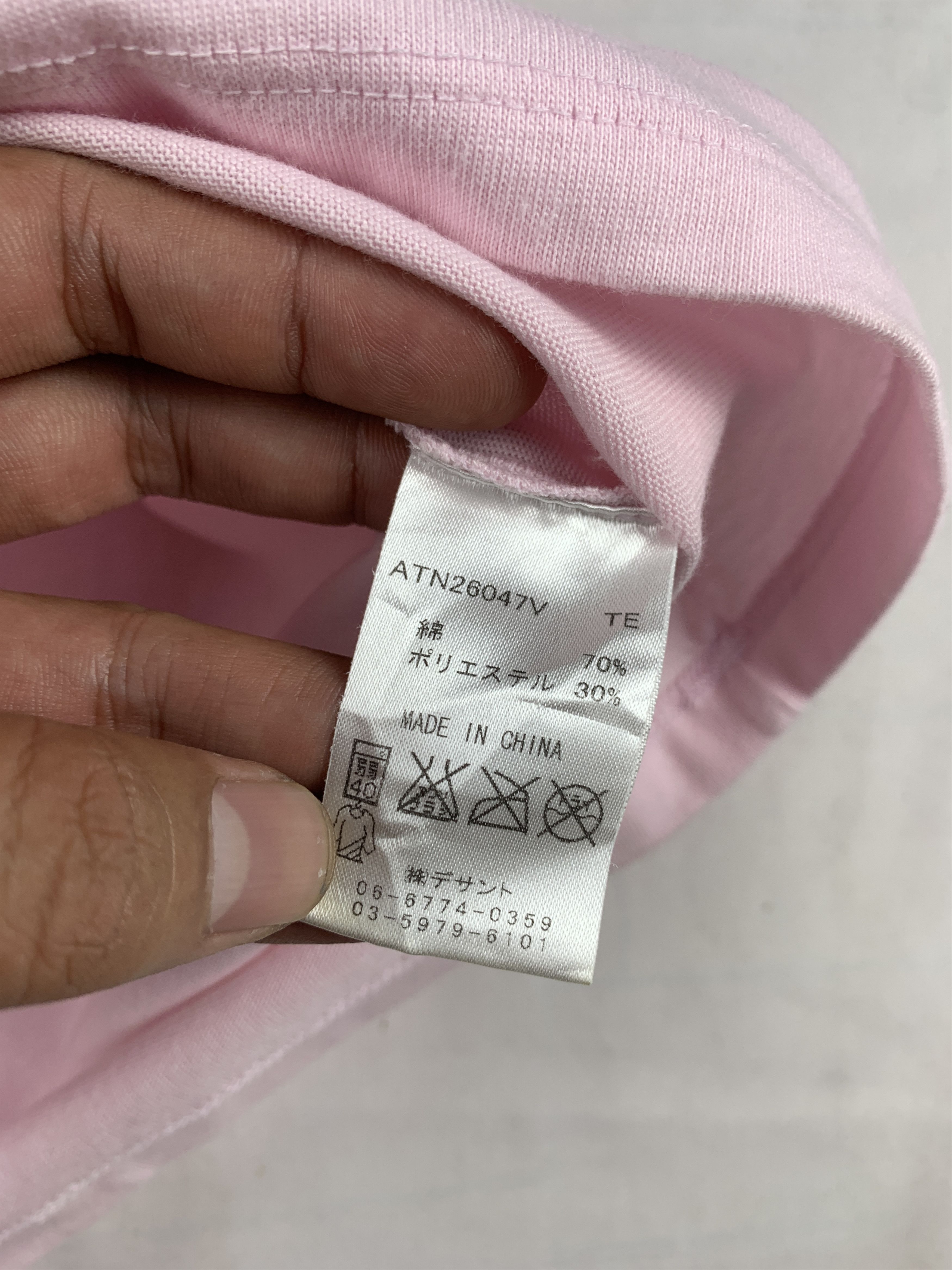 Courreges 2000s courreges sport futur Soft Pink Tee (M) Size M / US 6-8 / IT 42-44 - 9 Thumbnail