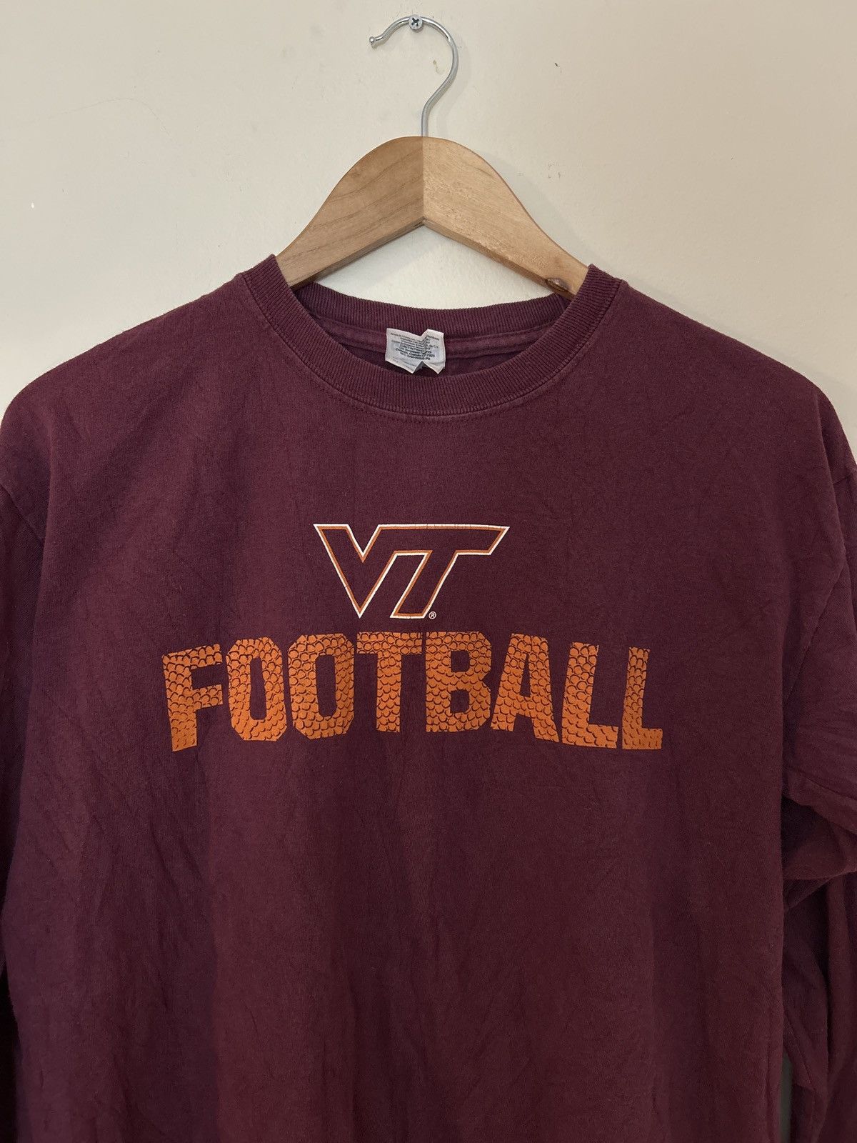 Vintage Vintage 2010 VT football long sleeve Size US M / EU 48-50 / 2 - 3 Thumbnail