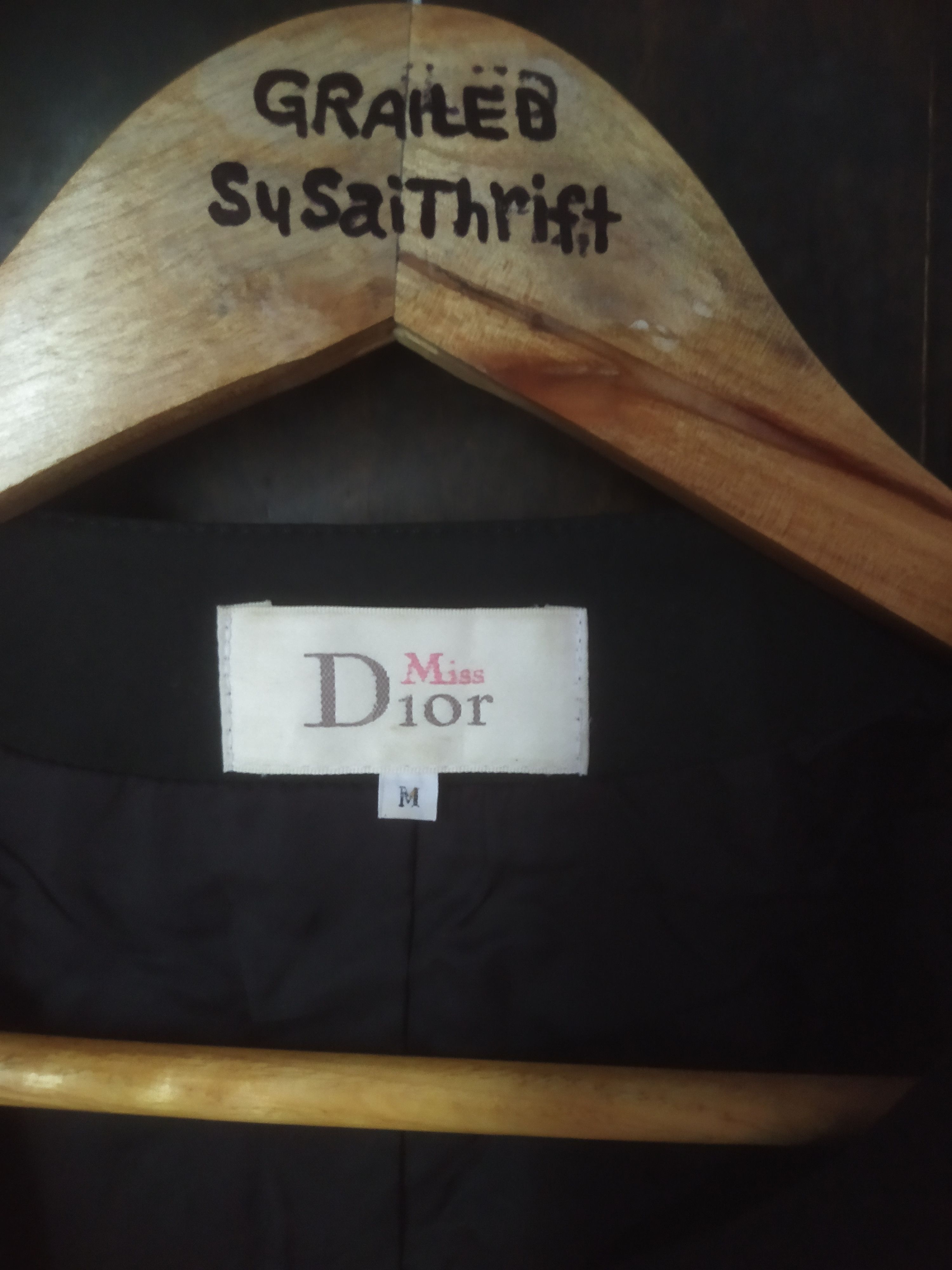 Dior Vintage Miss Dior Cropped Jacket Gold faded Toggle Buttons Size M / US 6-8 / IT 42-44 - 6 Thumbnail