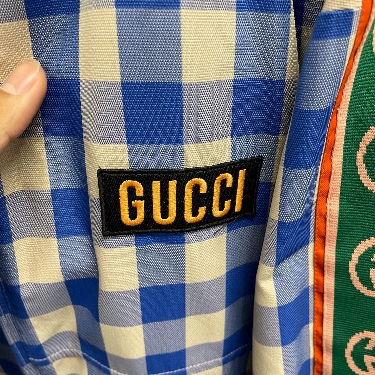 Gucci Gucci Pineapple G check GG tape jacket 48 NWT Size US M / EU 48-50 / 2 - 3 Thumbnail
