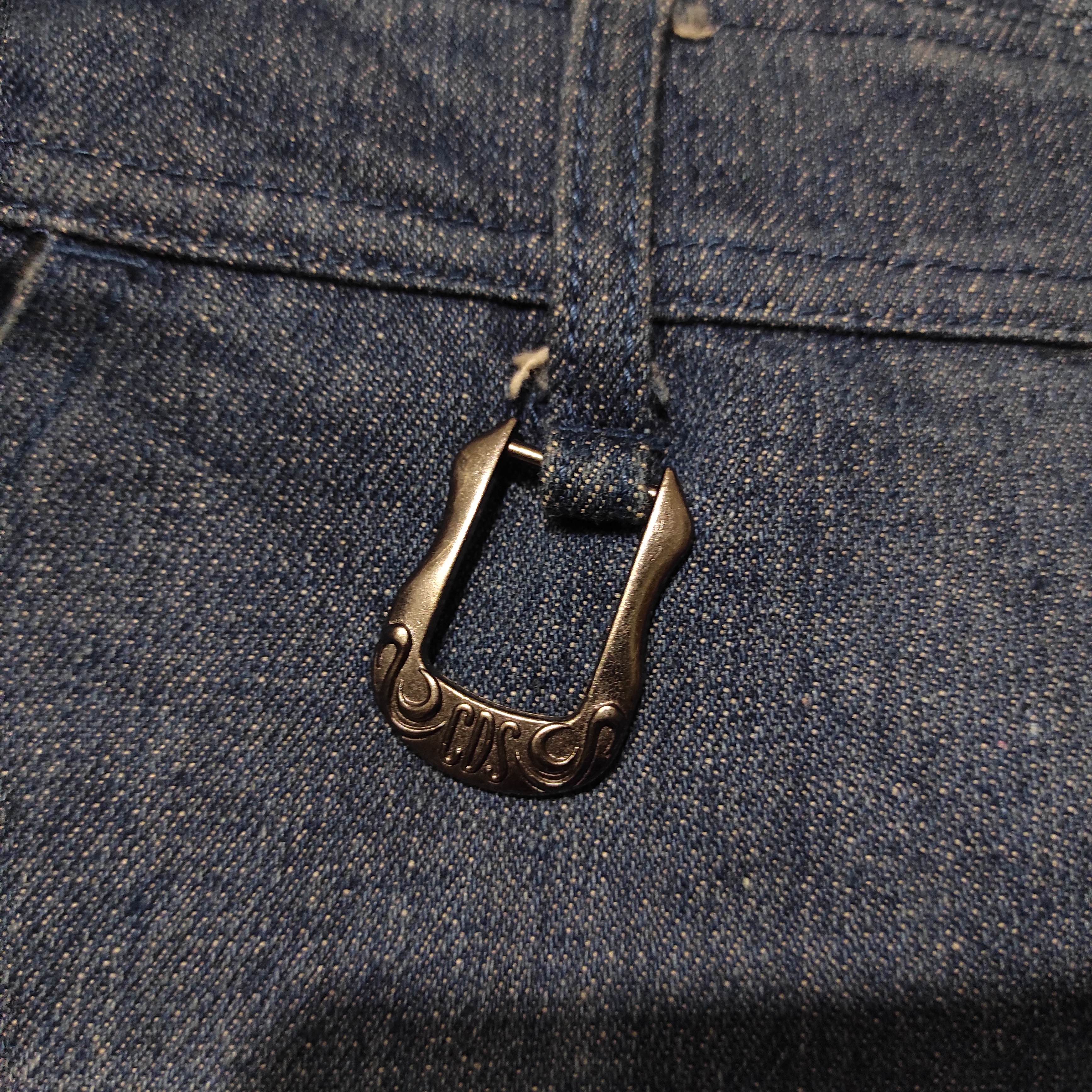 Japanese Brand C.D.S BLACK SENSE Punk Skull Coverall Overall Denim Jeans Size US M / EU 48-50 / 2 - 5 Thumbnail