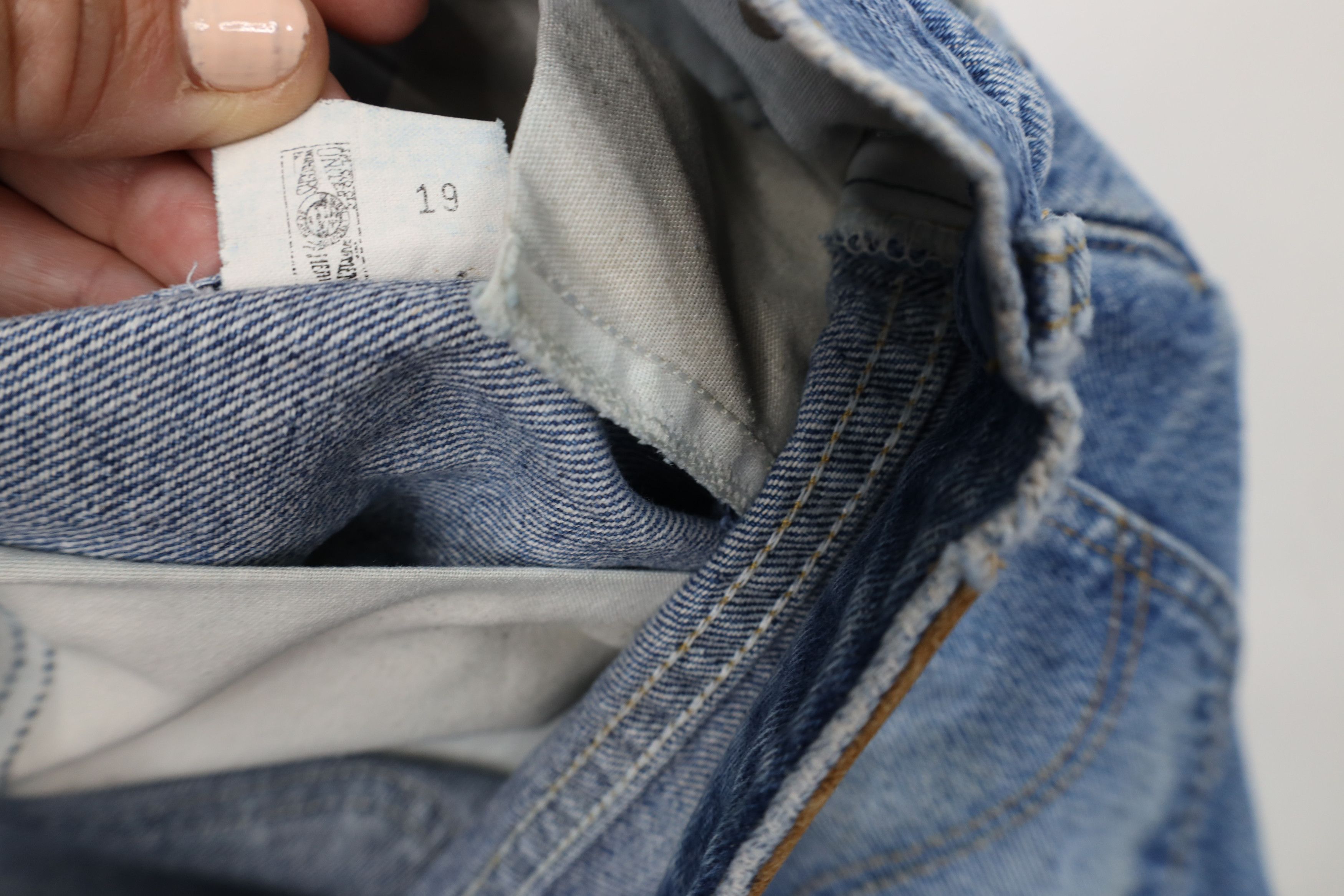 Lee Vintage 90s Lee Straight Leg Denim Jeans Blue Cotton USA Size US 34 / EU 50 - 12 Thumbnail