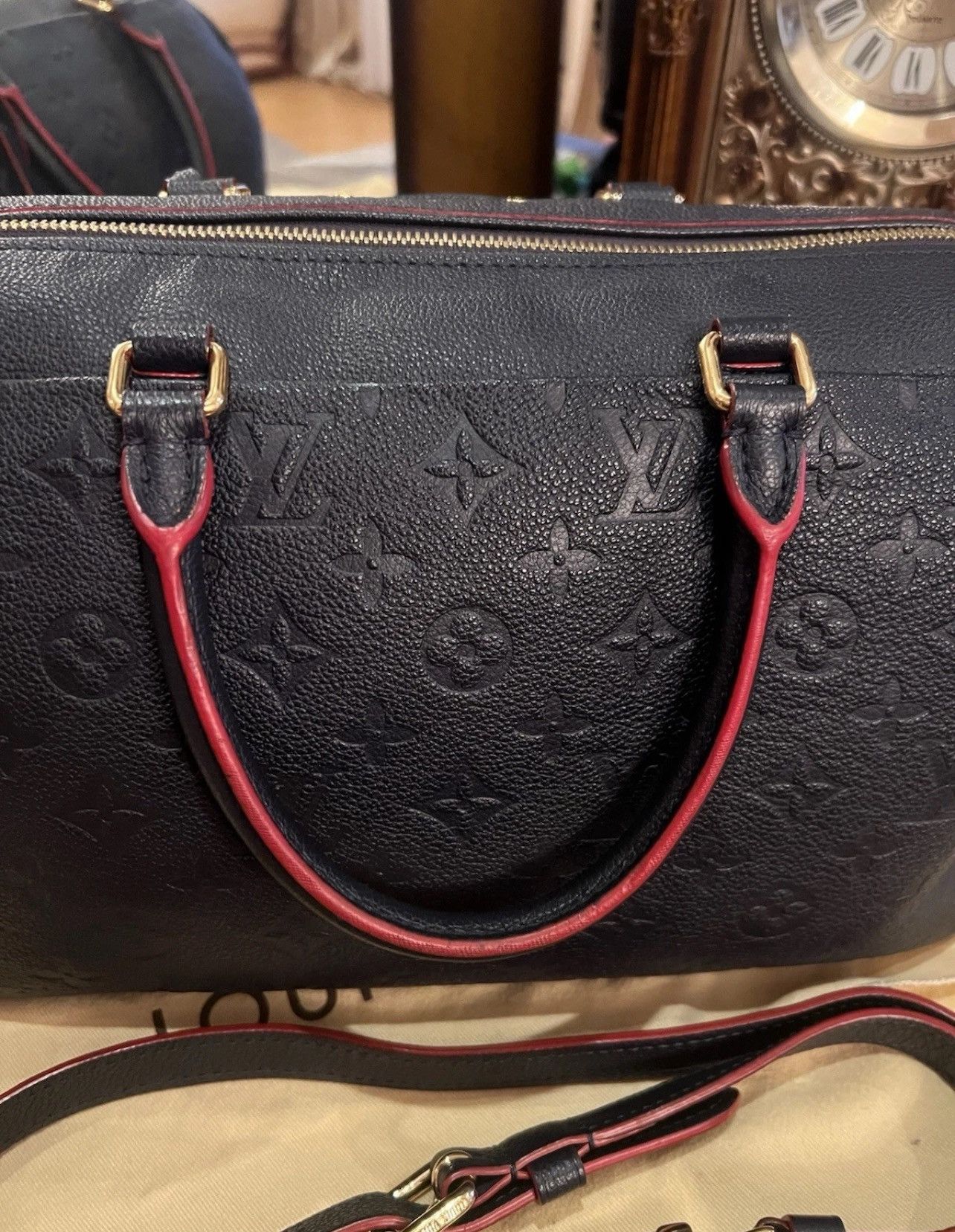Louis Vuitton Louis Vuitton Speedy Bandouliere Empreinte Leather 30 Size ONE SIZE - 7 Thumbnail