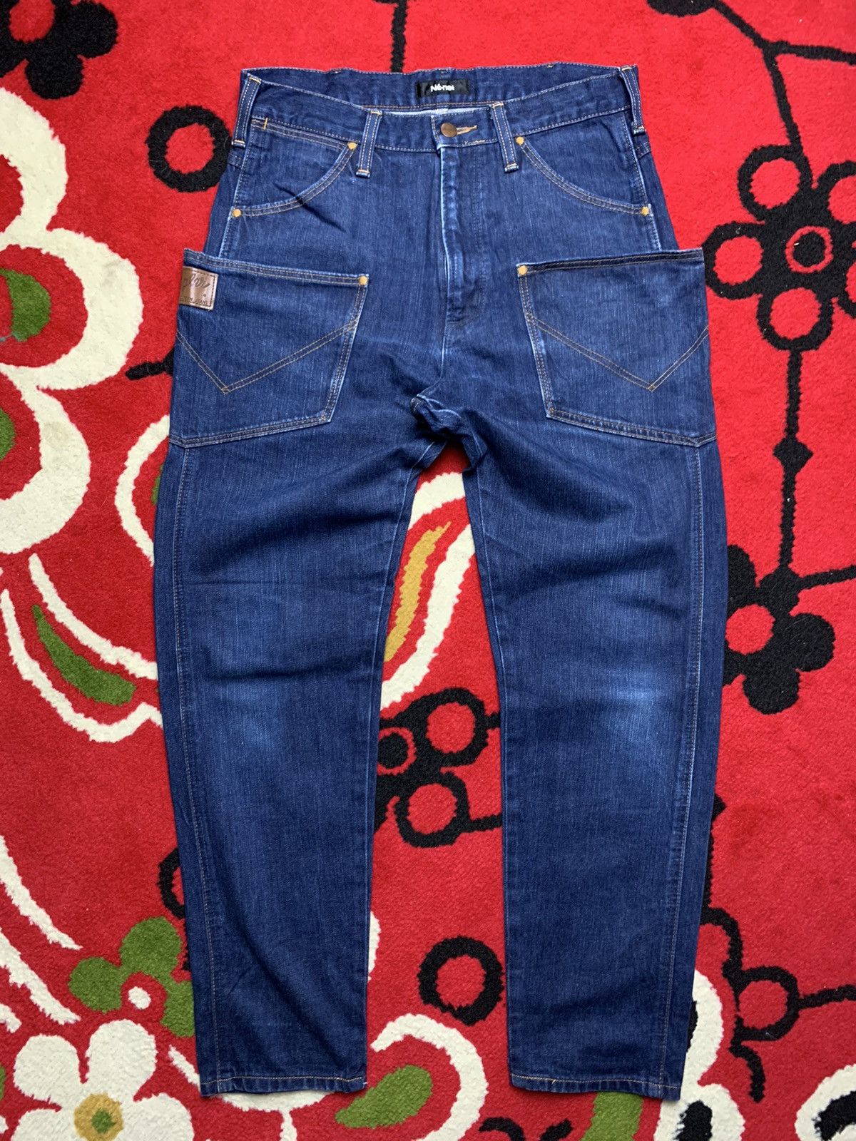 image of Issey Miyake x Ne Net Ne-Net X Wrangler Denim Pants, Men's (Size 30)