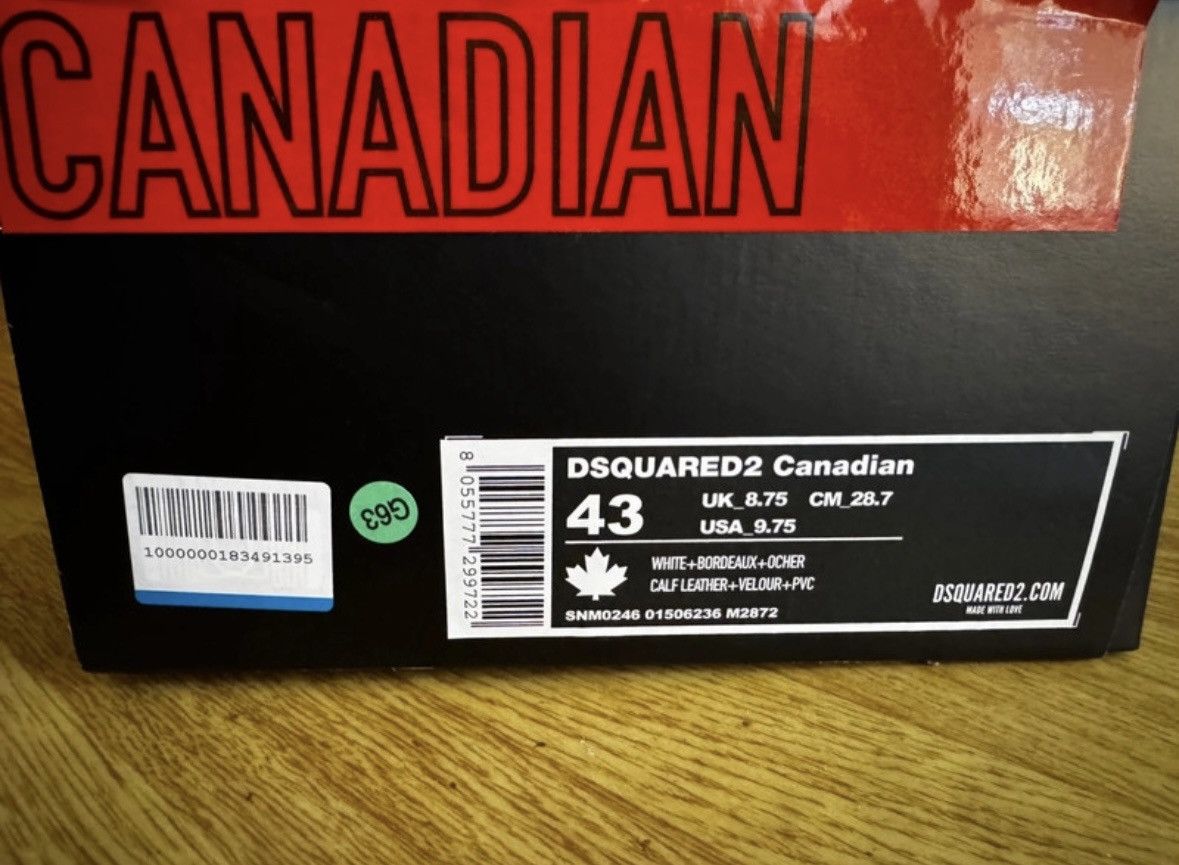 Dsquared2 Dsquared2 Sneakers - „Canadian“ Size US 9.5 / EU 42-43 - 5 Thumbnail
