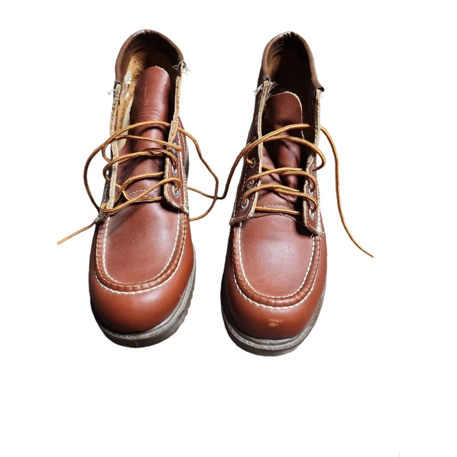 Vintage VINTAGE Ranger Leather Work Boots 7 Brown Oil Resistant Slip Resistant Lace Up Mens Size US 7 / EU 40 - 2 Thumbnail
