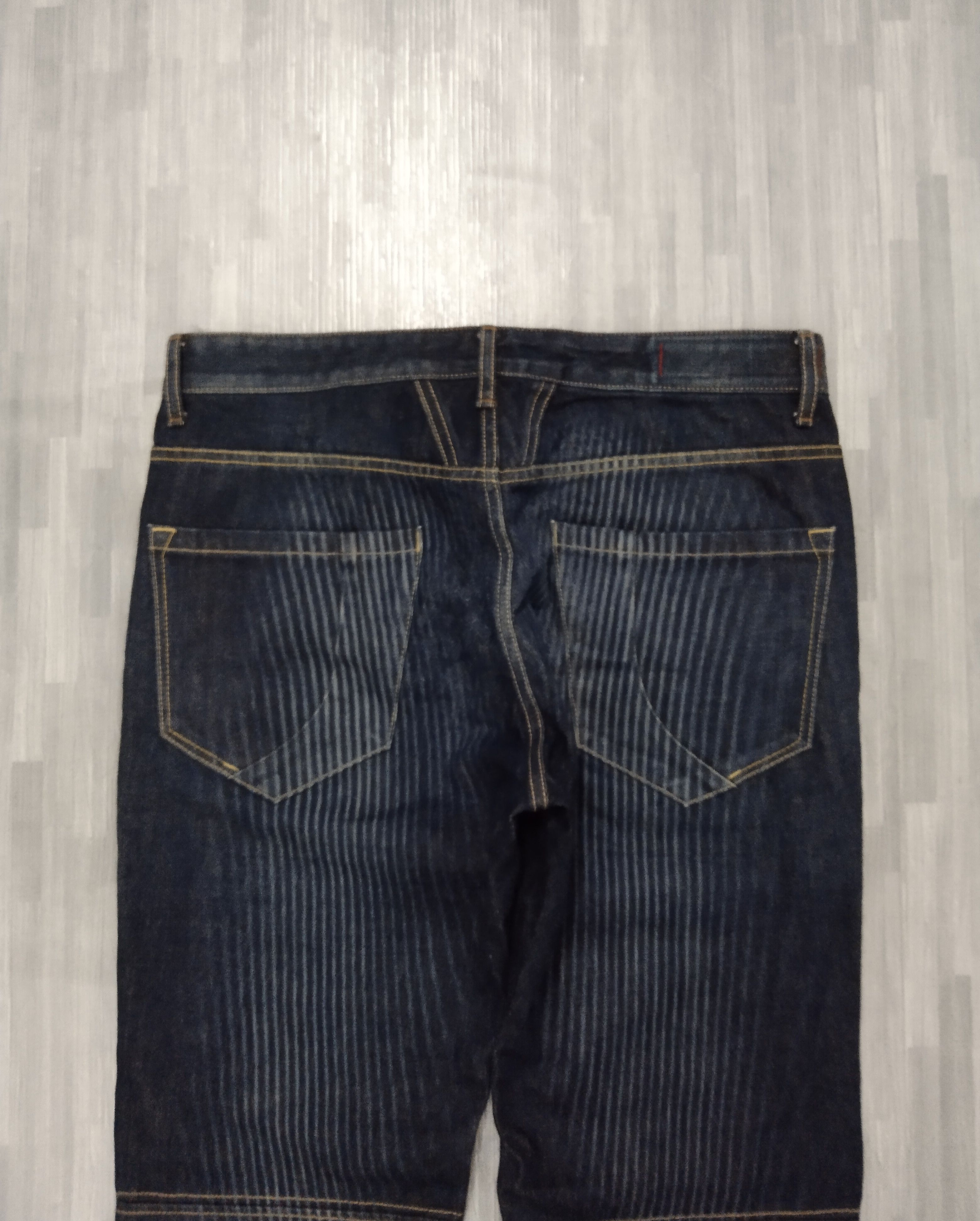 Marithe + Francois Girbaud RARE MFG WATT WASH DENIM PANTS Size US 32 / EU 48 - 5 Thumbnail
