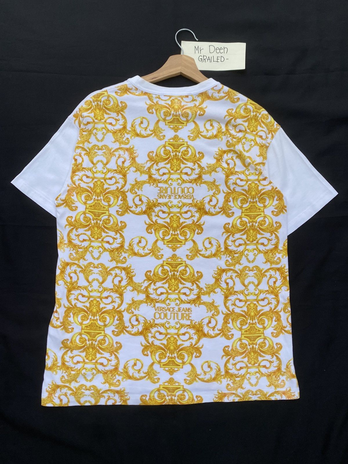 Versace Rare VERSACE Jeans Couture White Tshirt Size US M / EU 48-50 / 2 - 1 Thumbnail