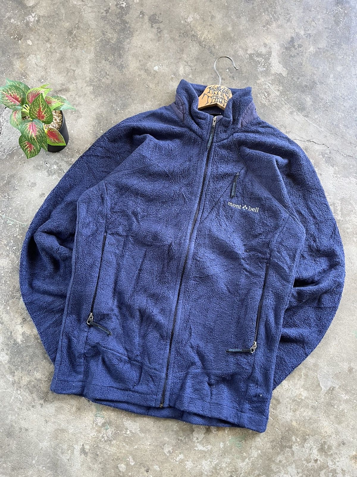 Japanese Brand × Montbell × Vintage 🔥Vintage Montbell Zipper Pocket Fleece Clima Plus Japan Size US M / EU 48-50 / 2 - 1 Thumbnail