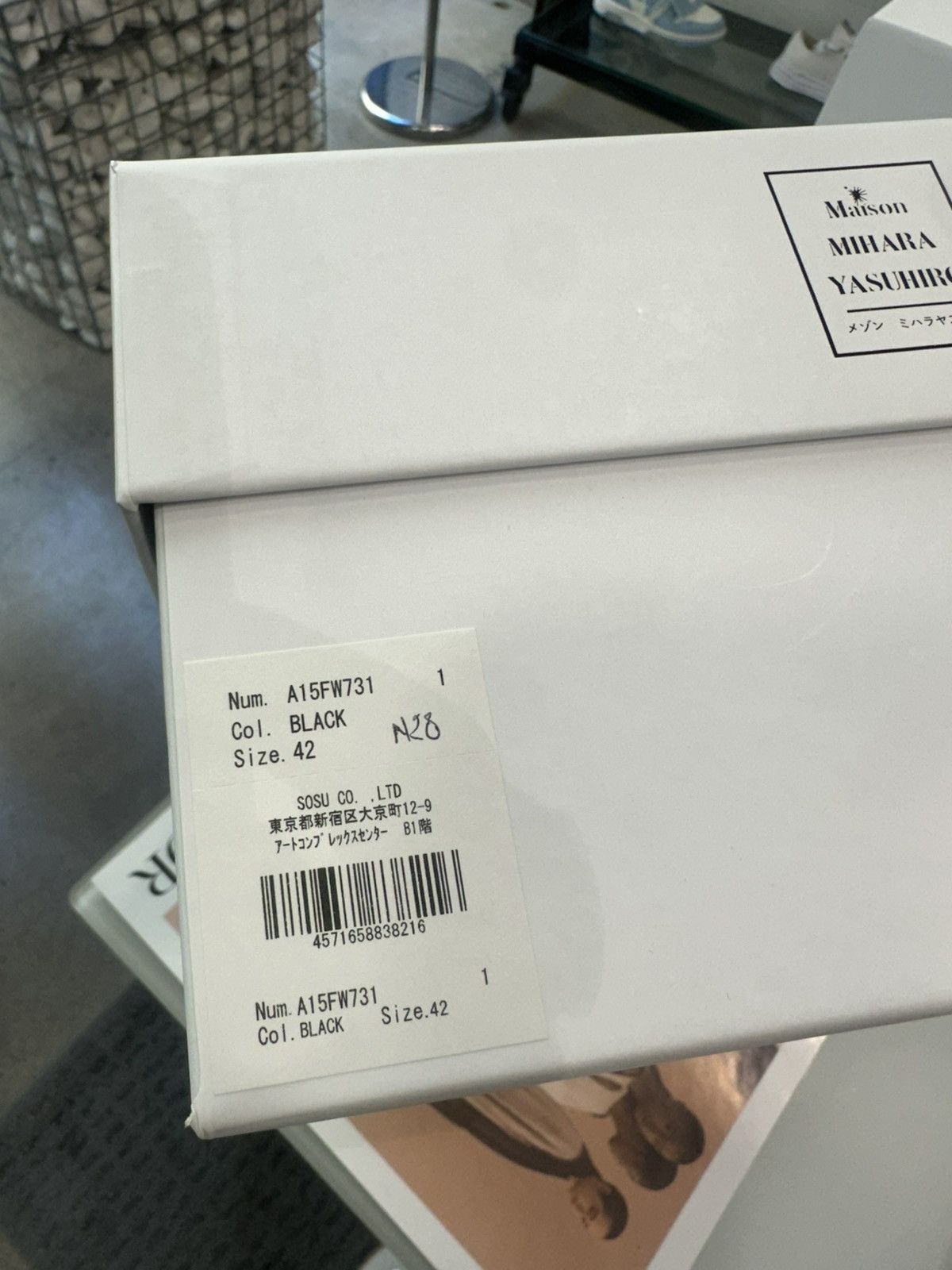 Maison MIHARA YASUHIRO MAISON MIHARA YASUHIRO Hank Low OG Sole Bleach Black Sneaker Size US 9 / EU 42 - 7 Thumbnail