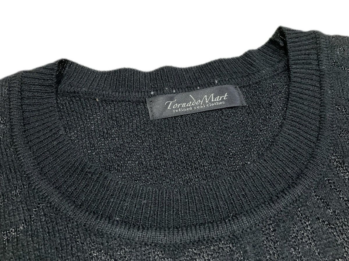 Hysteric Glamour × If Six Was Nine × Tornado Mart 🔥Y2K Archived Tornado Mart Glitter Knit Sweater Size US M / EU 48-50 / 2 - 4 Thumbnail