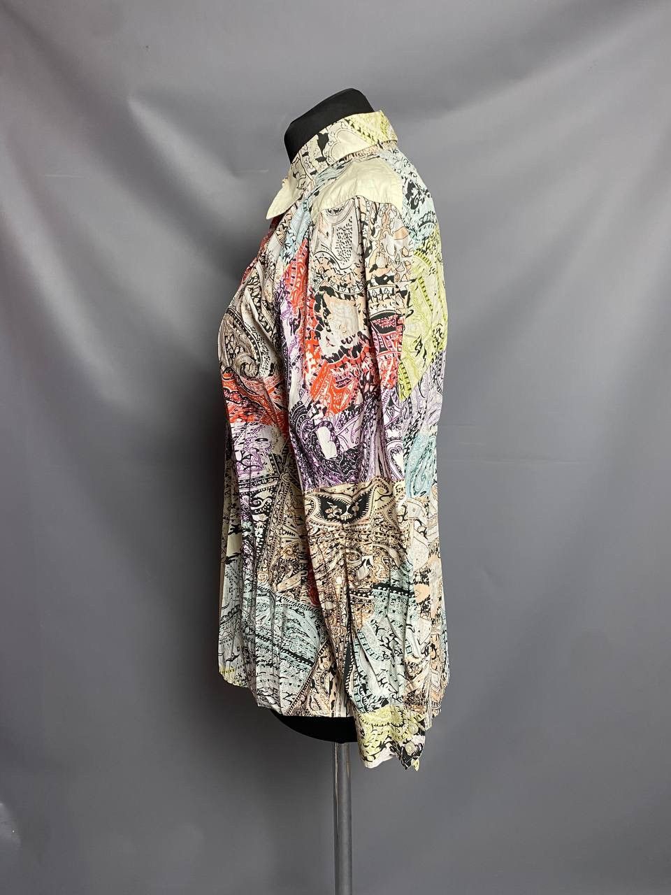Etro Etro Womens Paisley Button-Up Shirt Long Sleeve Size 46 M/L Size US M / EU 48-50 / 2 - 13 Thumbnail