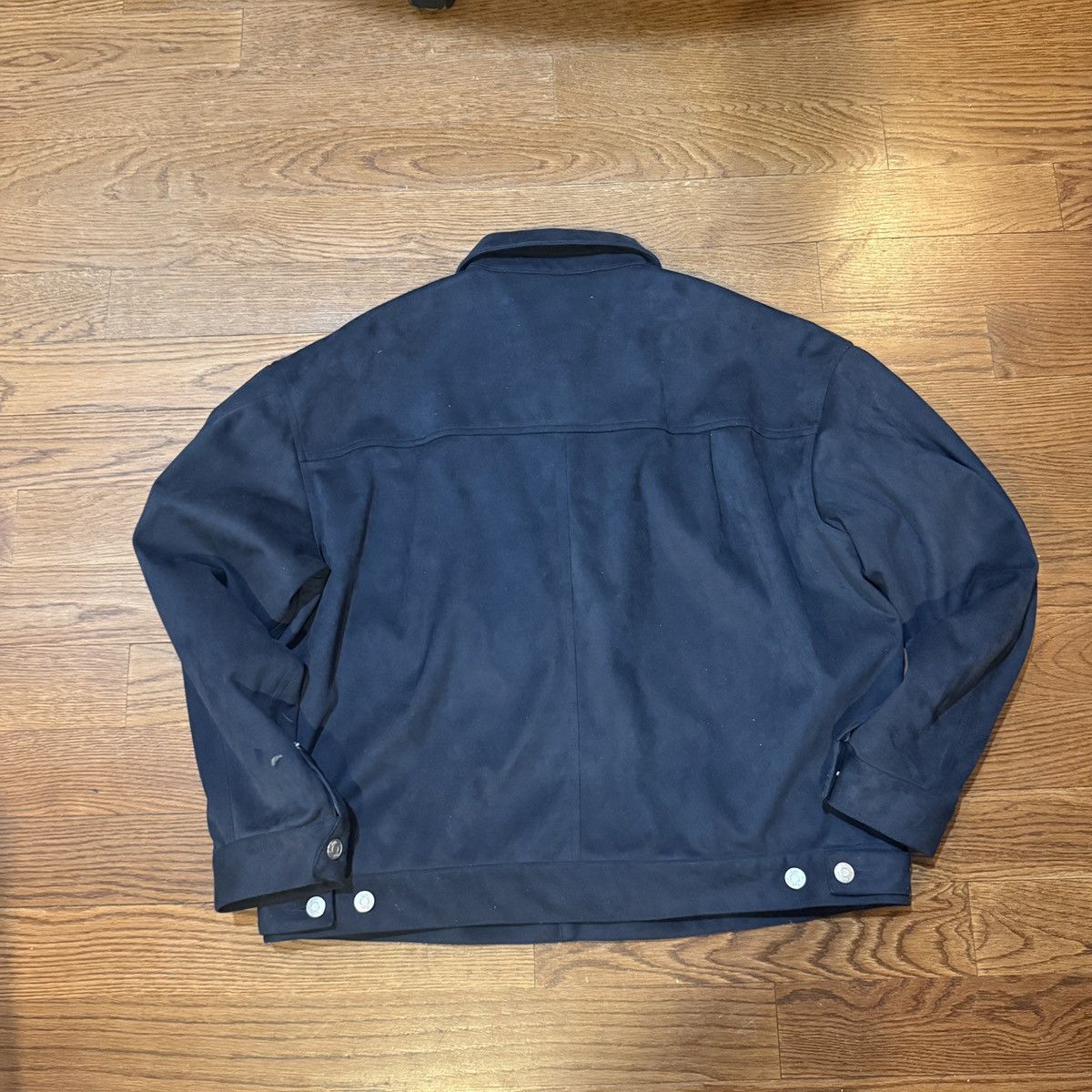 Kith Kith Microsuede Alonzo Jacket Navy Blue (XL, Used) Size US XL / EU 56 / 4 - 5 Thumbnail