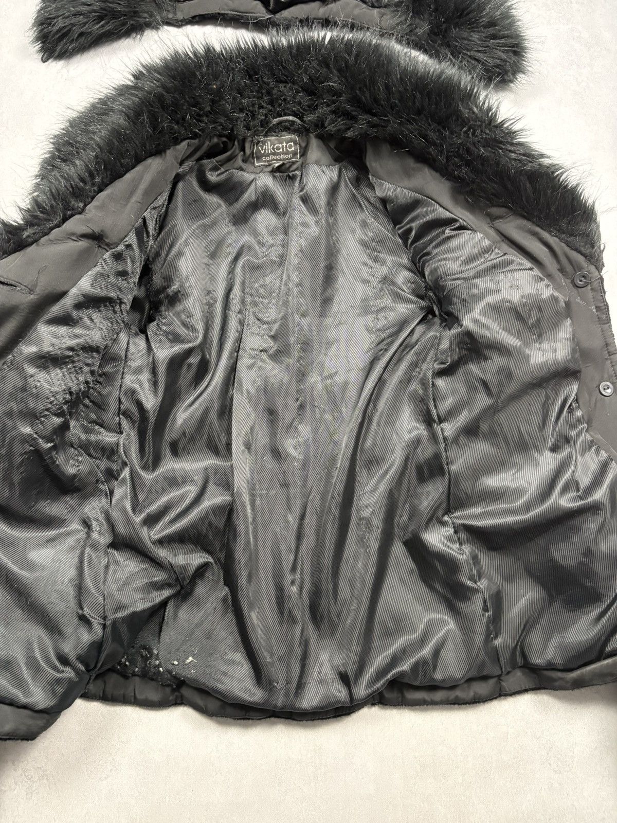 Vintage Vintage Karakul Lamb Fur Hooded Jacket With Faux Fur Trim S Size S / US 4 / IT 40 - 16 Thumbnail